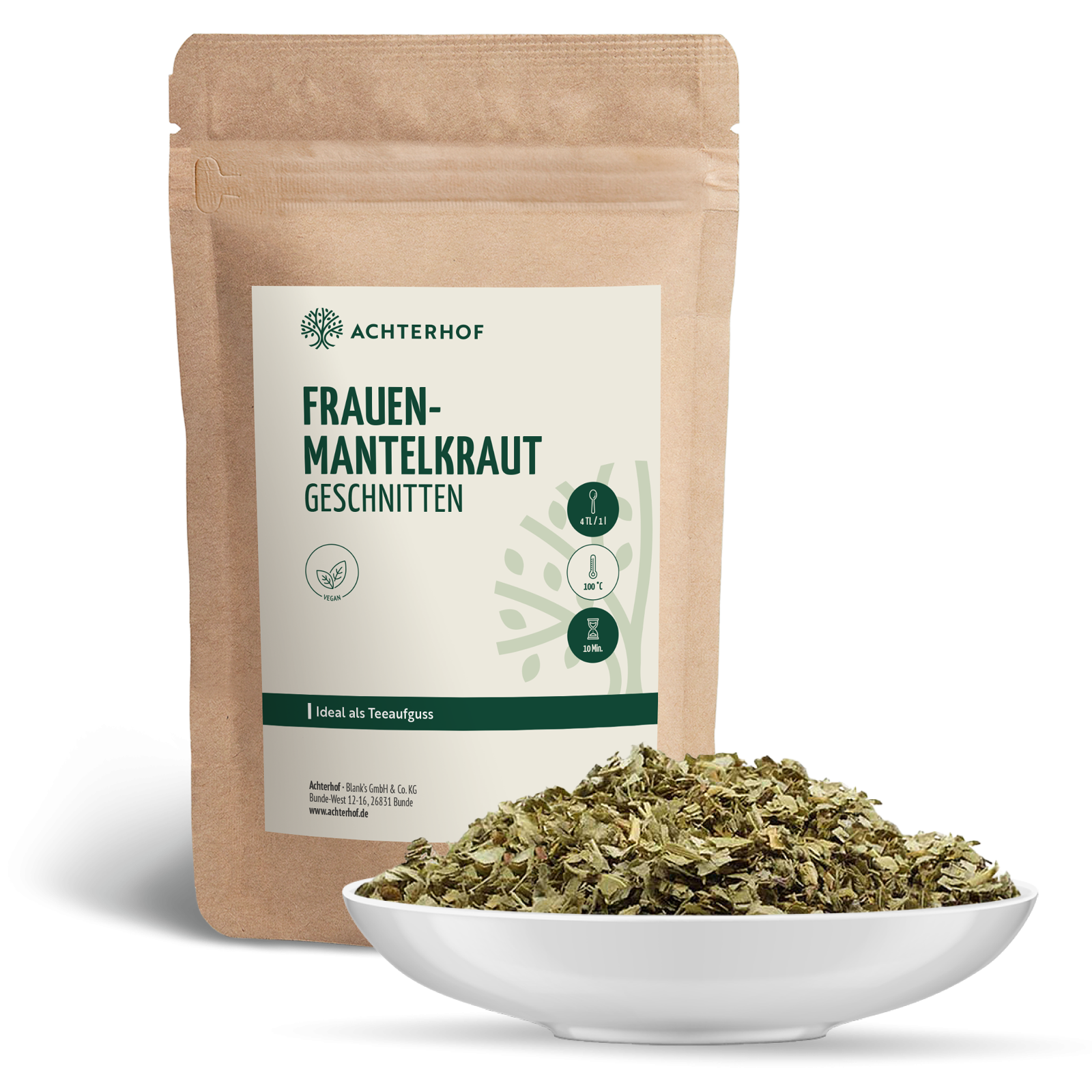 Frauenmantelkraut geschnitten (250g)