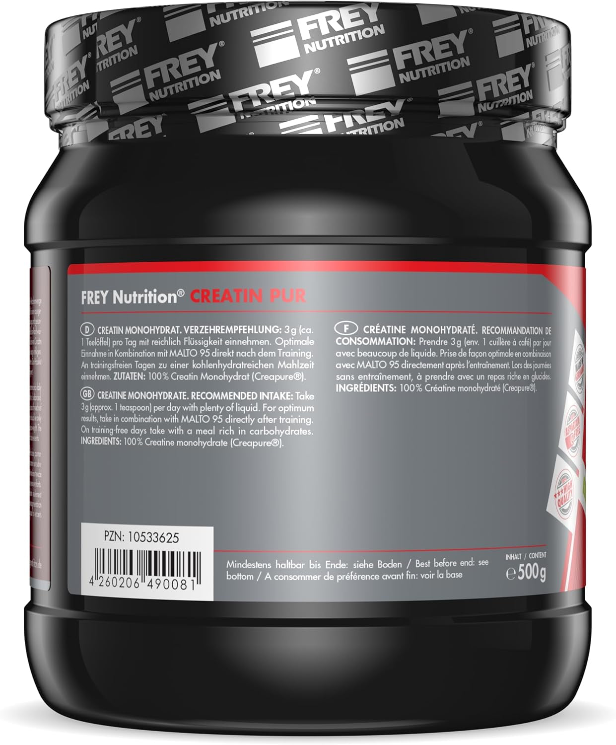 Creatin Pur Creapure® (500g)