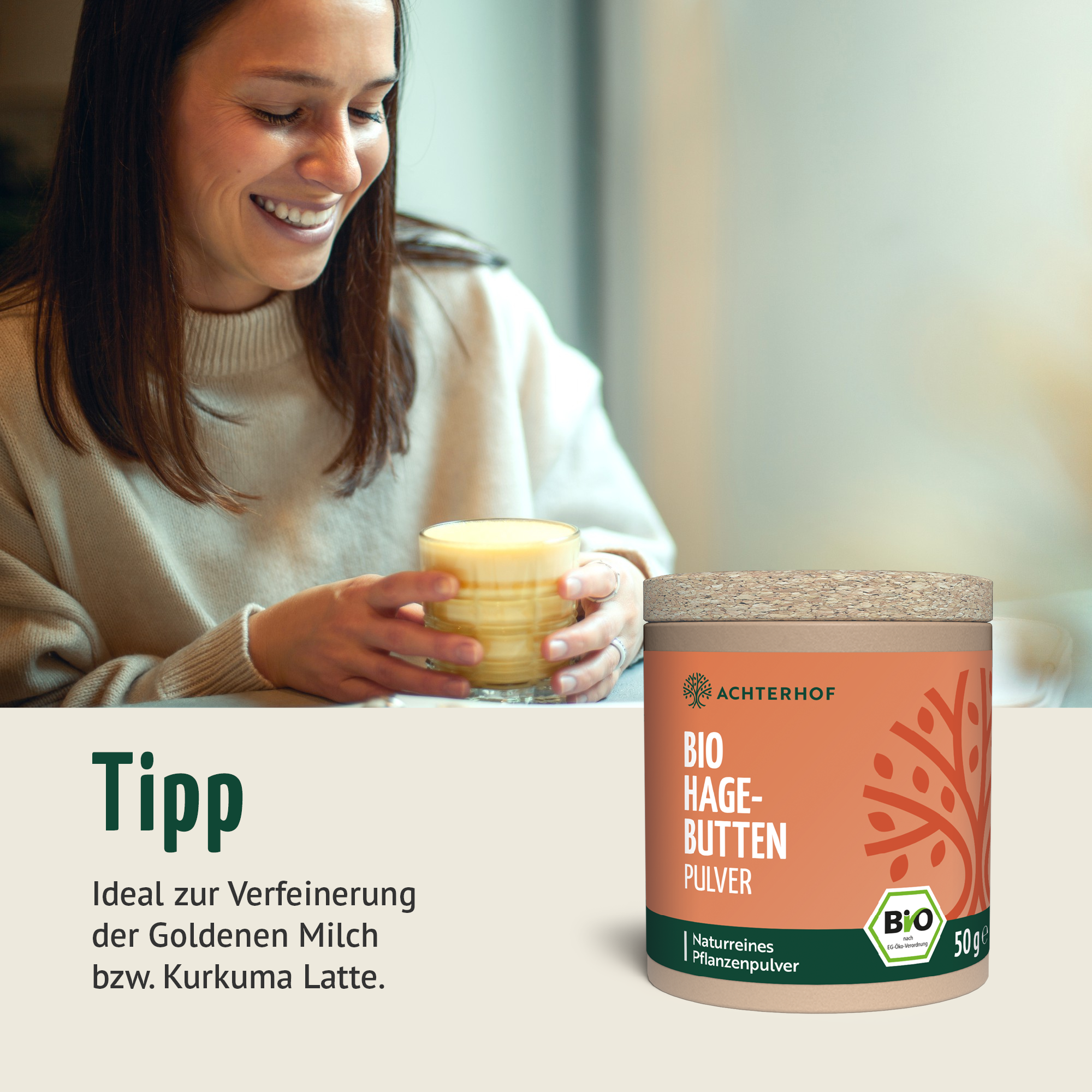 Bio Hagebutten Pulver (50g)
