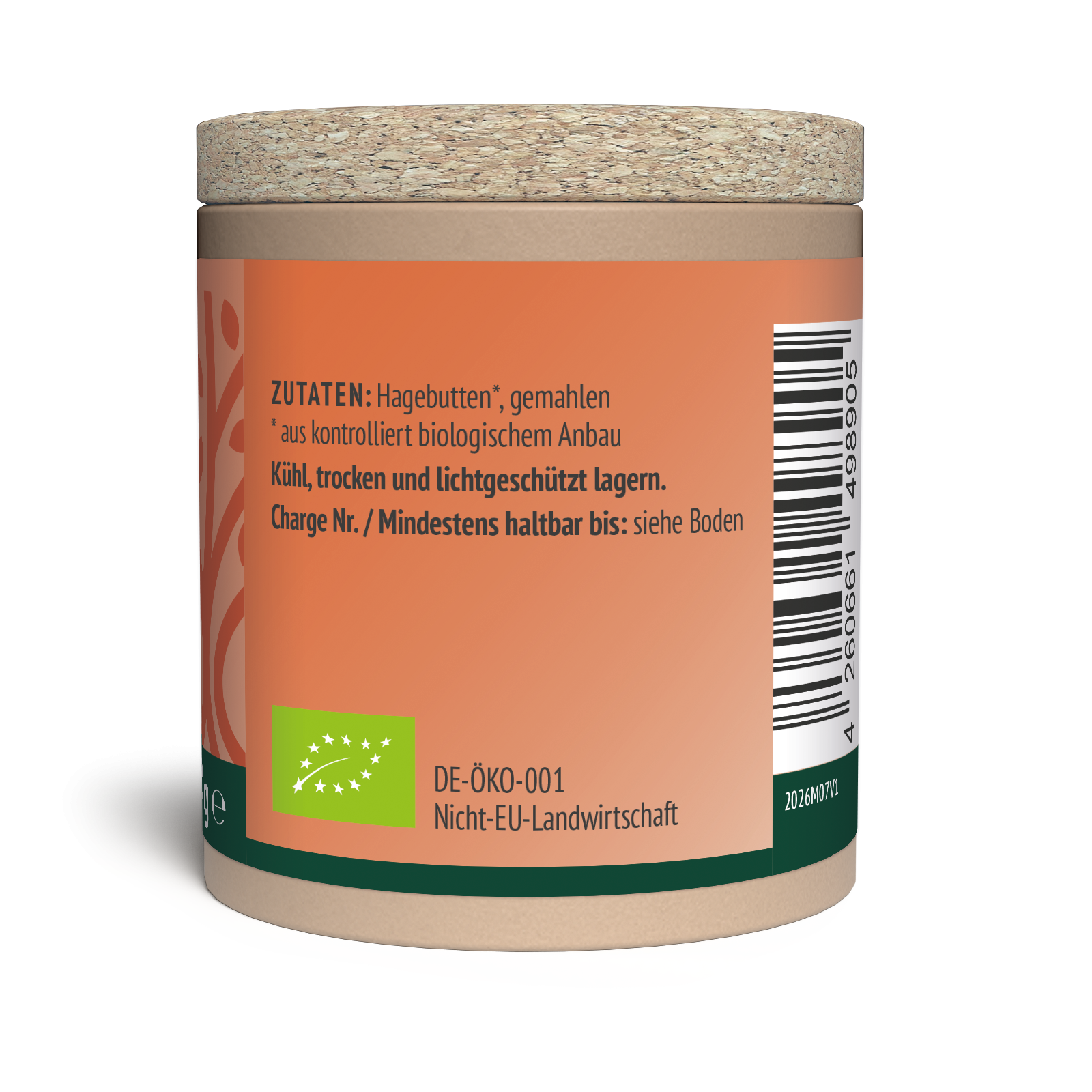 Bio Hagebutten Pulver (50g)