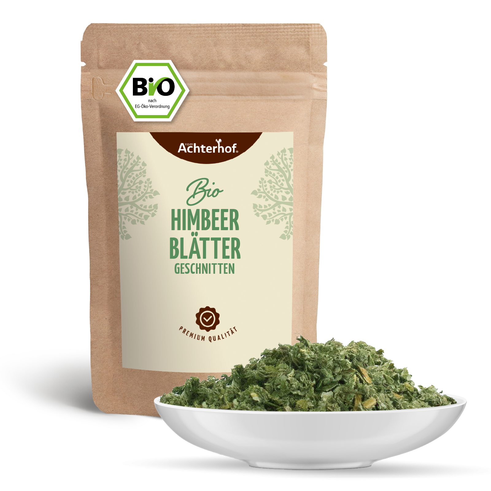 Himbeerblätter geschnitten Bio (100g)