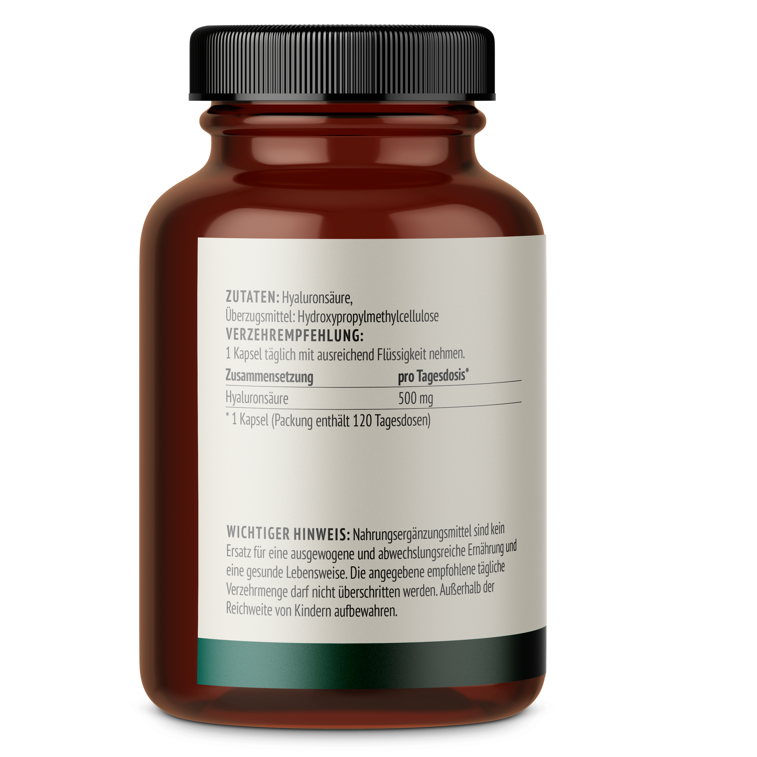 Hyaluronsäure Kapseln (120 Kapseln)