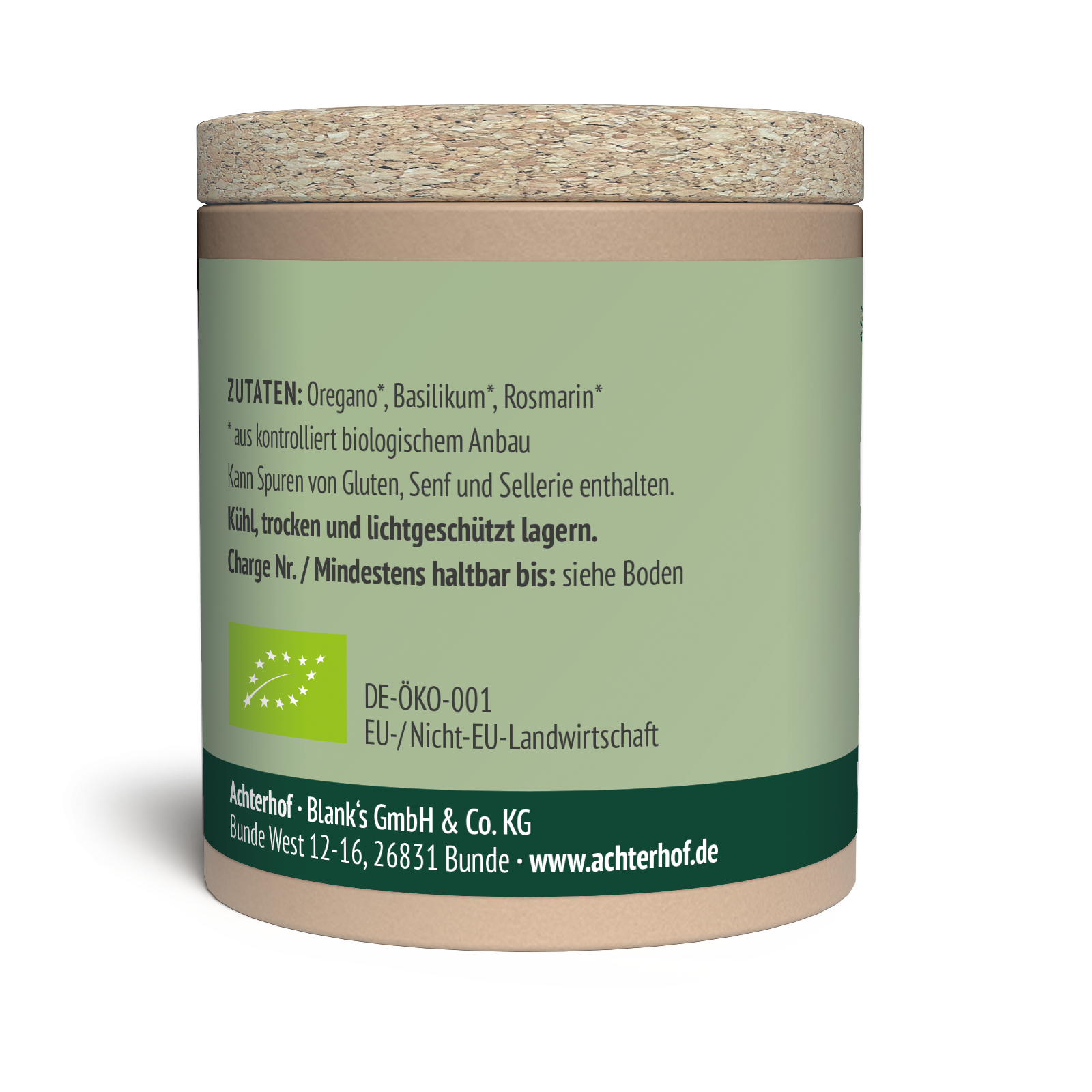 Italienische Kräuter Gewürzmischung Bio (20g)