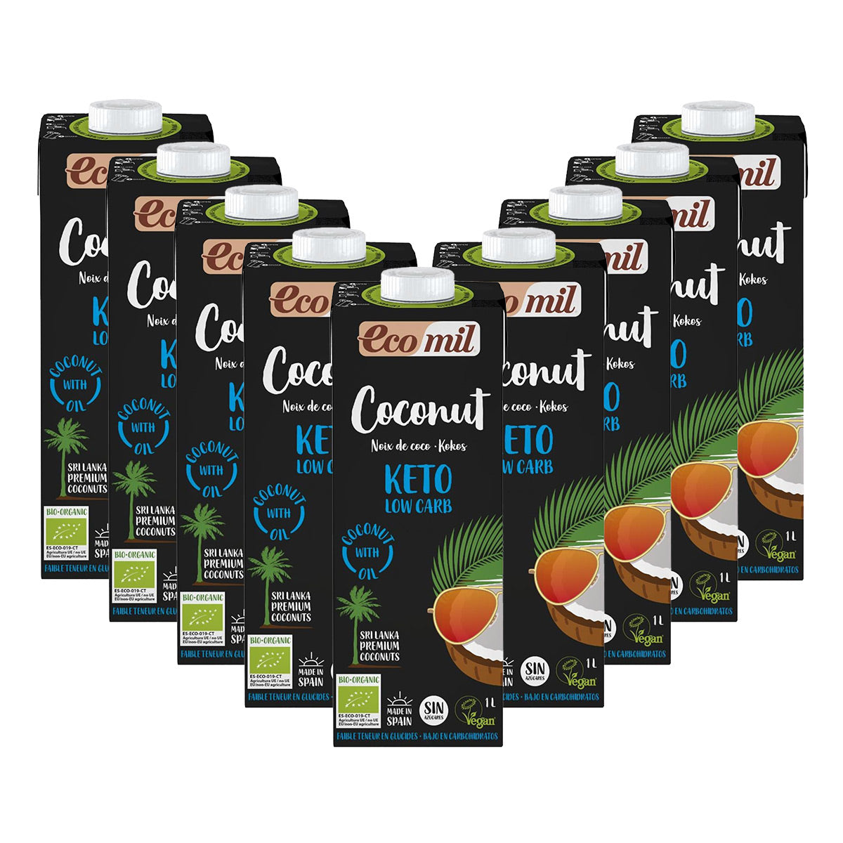 9x Keto Kokosdrink (9x1000ml)