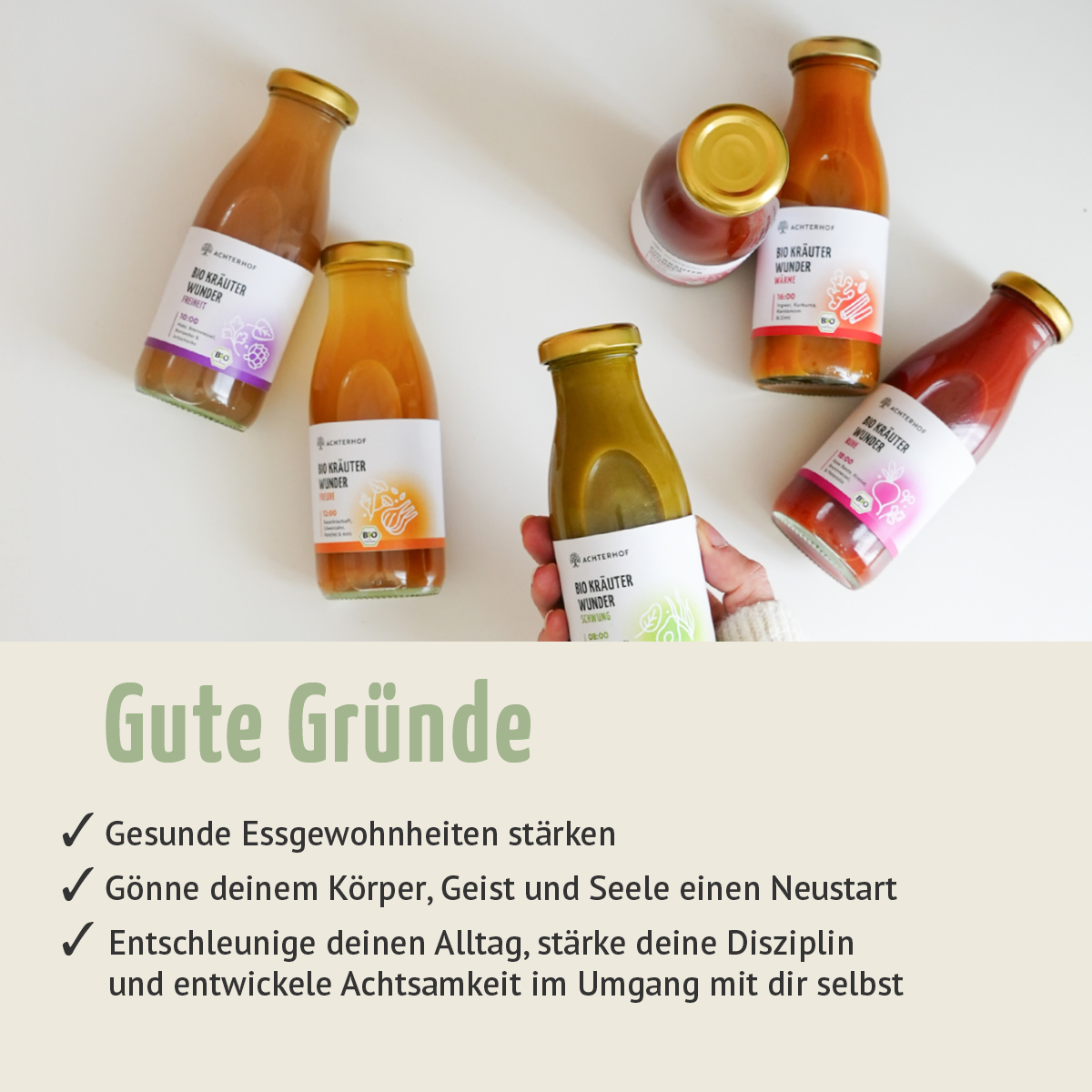 Kräuterwunder Bio Fastenkur 5 Tage (30 Flaschen)