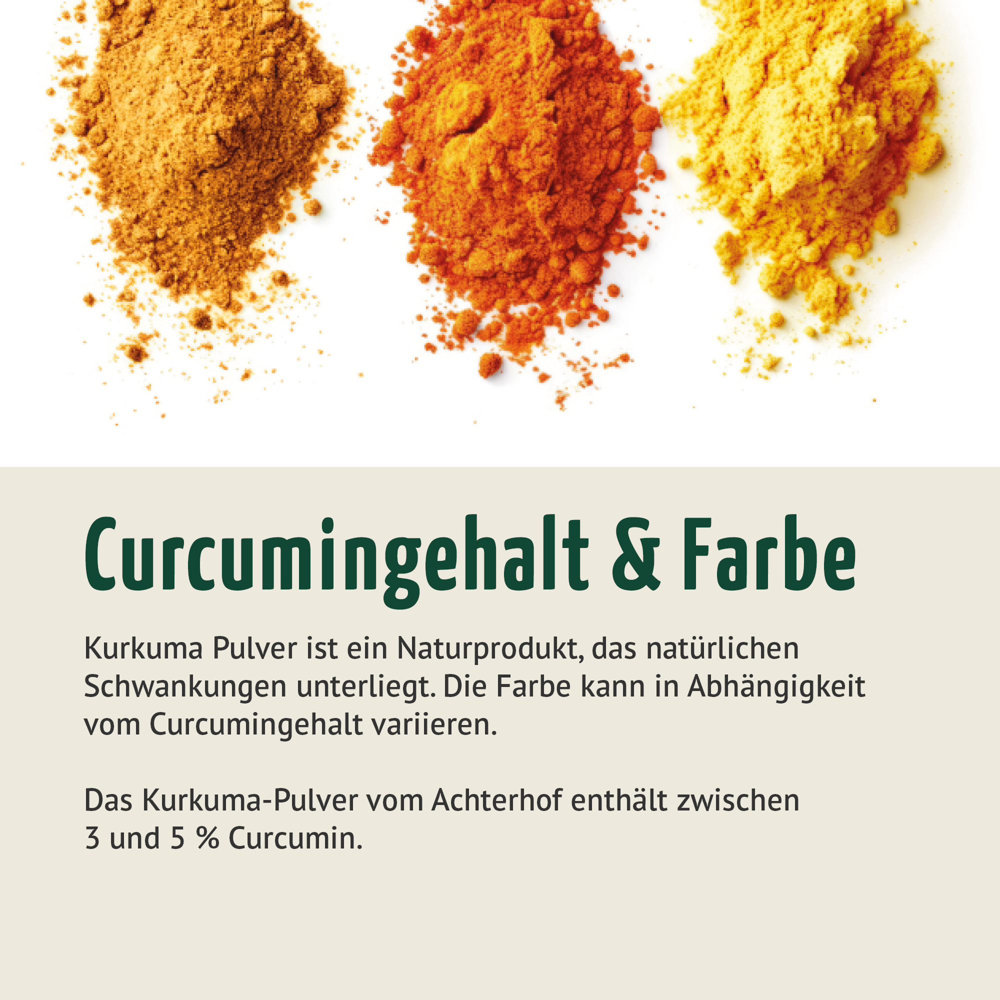 Bio Kurkuma Pulver (50g)