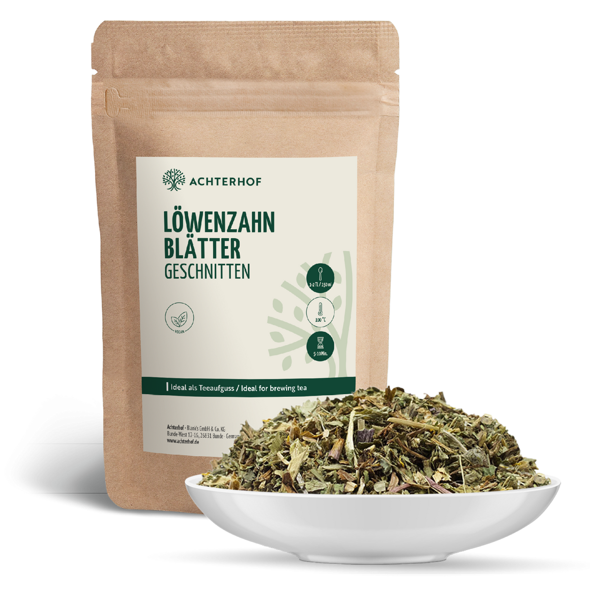 Löwenzahnblätter geschnitten (500g)