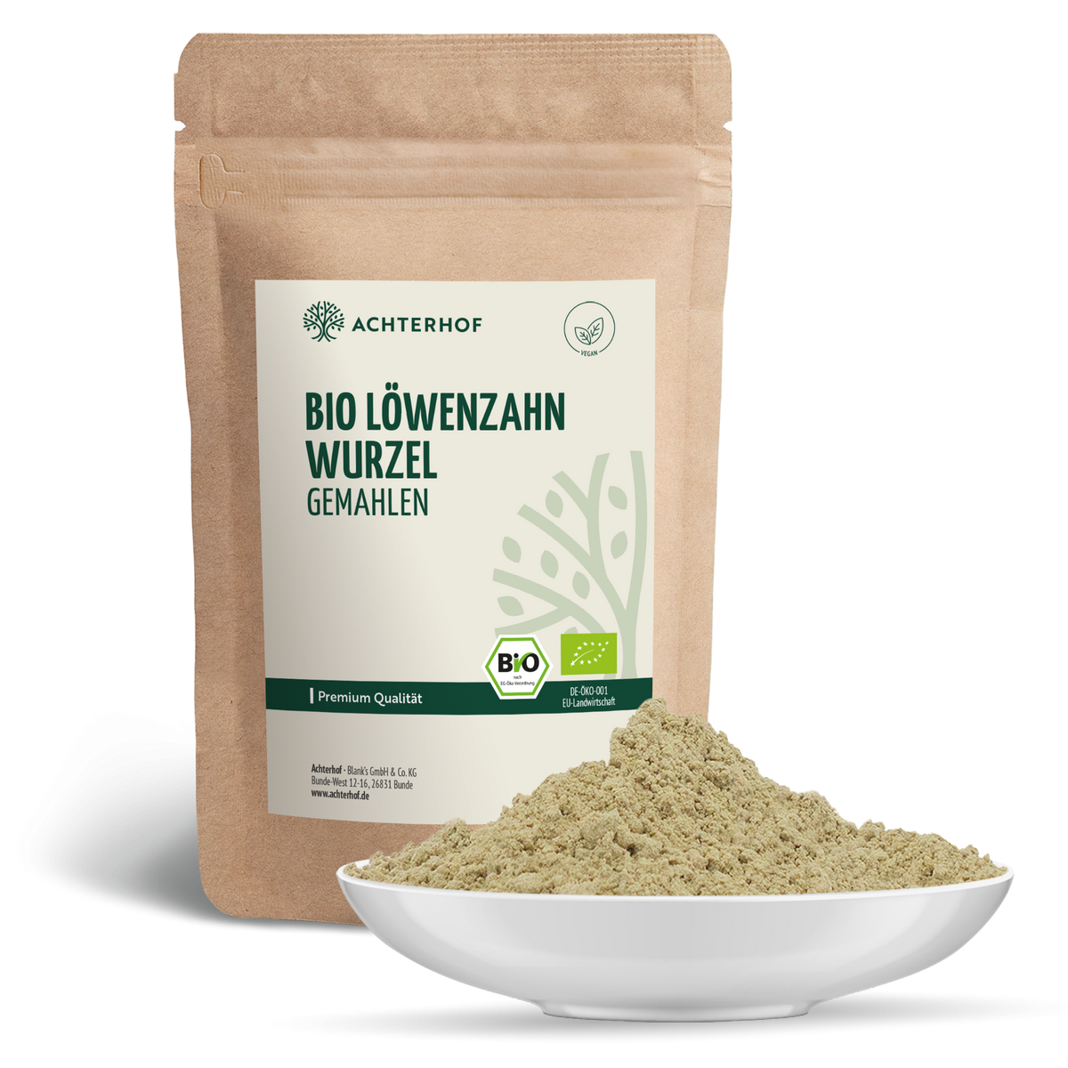 Löwenzahnwurzel Pulver Bio (250g)