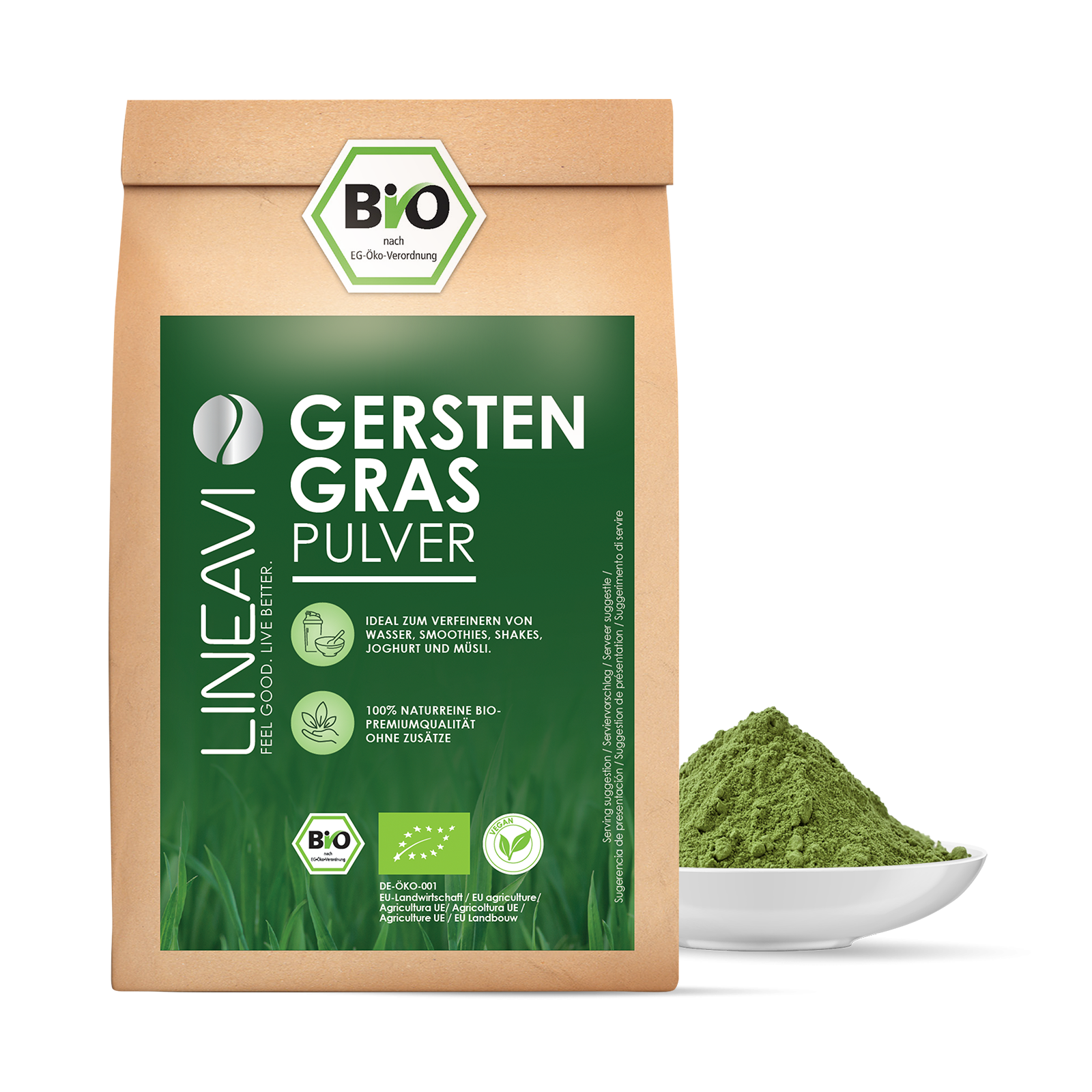 Gerstengraspulver bio (1000g)