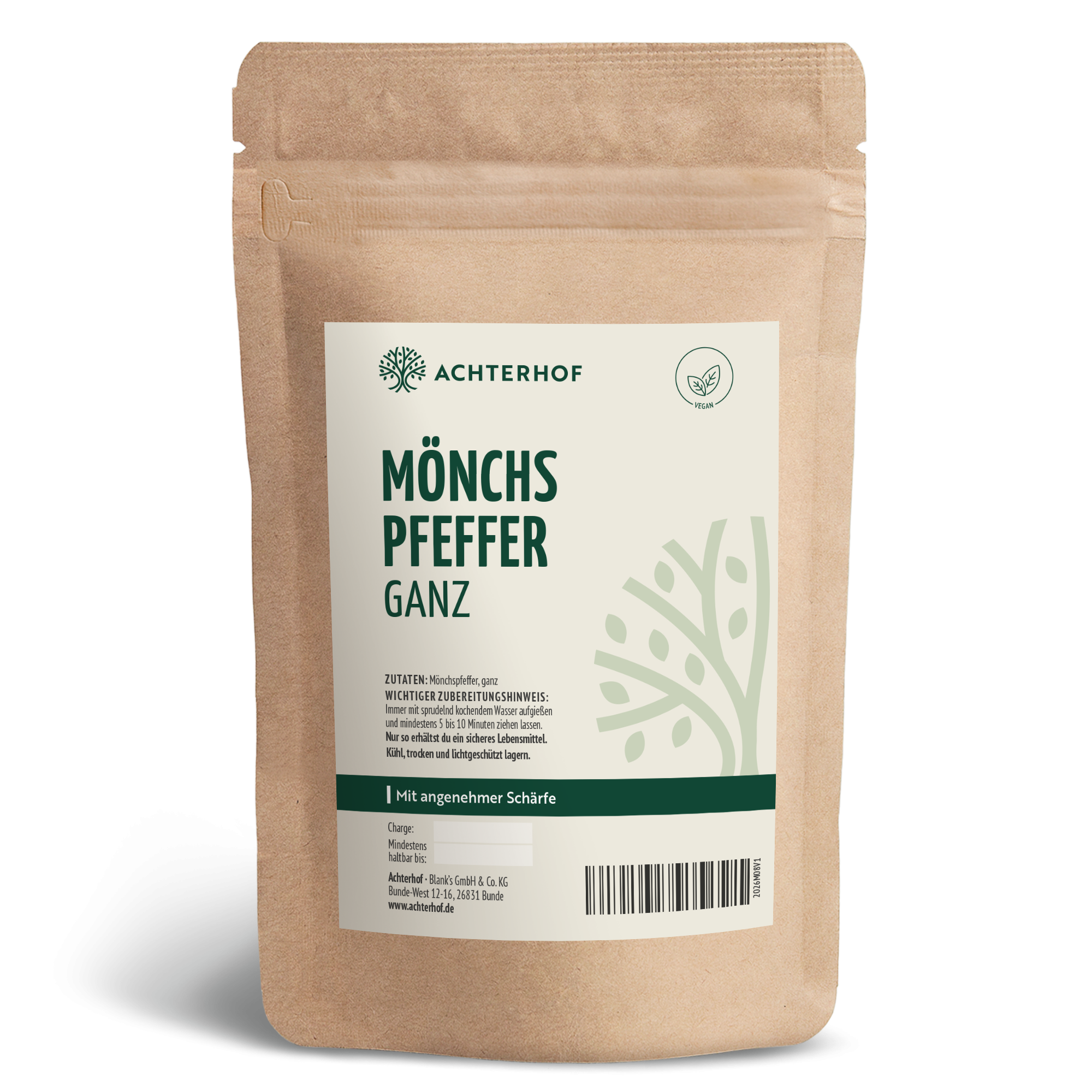 Mönchspfeffer ganz (500g)