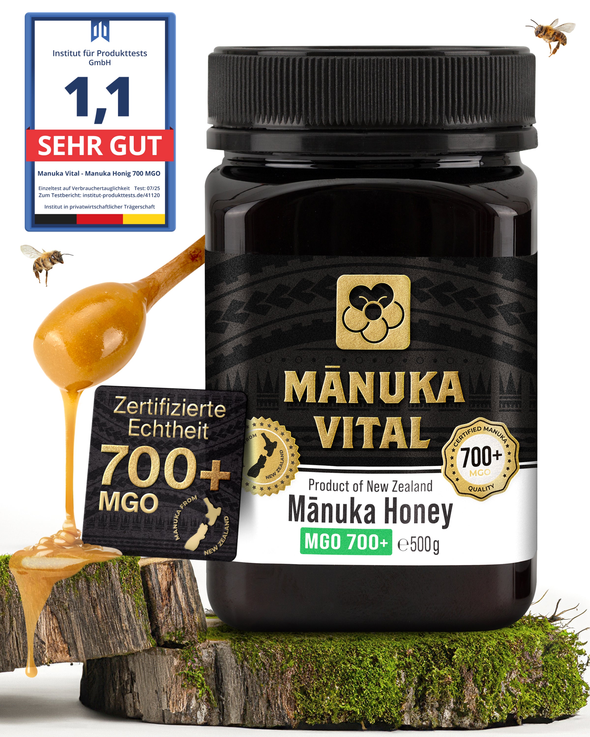 Manuka Vital Honig MGO 700+ (500g)