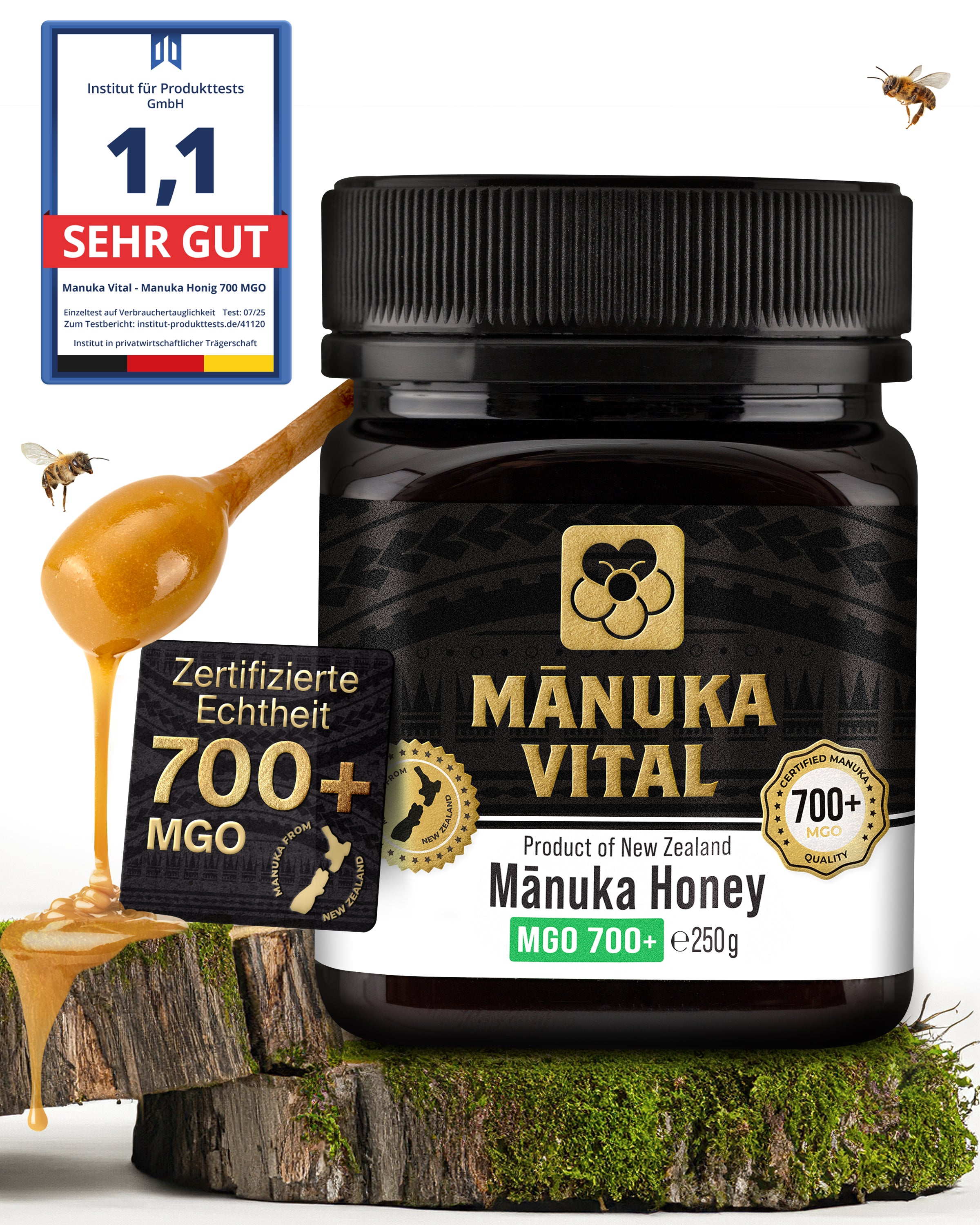 Manuka Vital Honig MGO 700+ (250g)