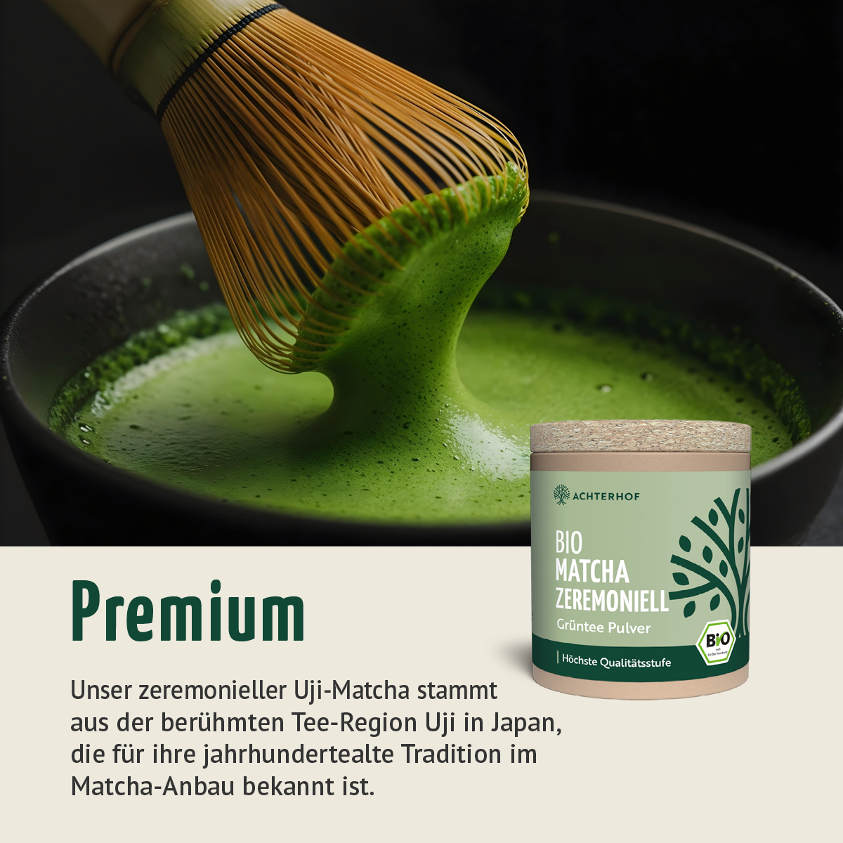 Bio Matcha zeremoniell (40g)