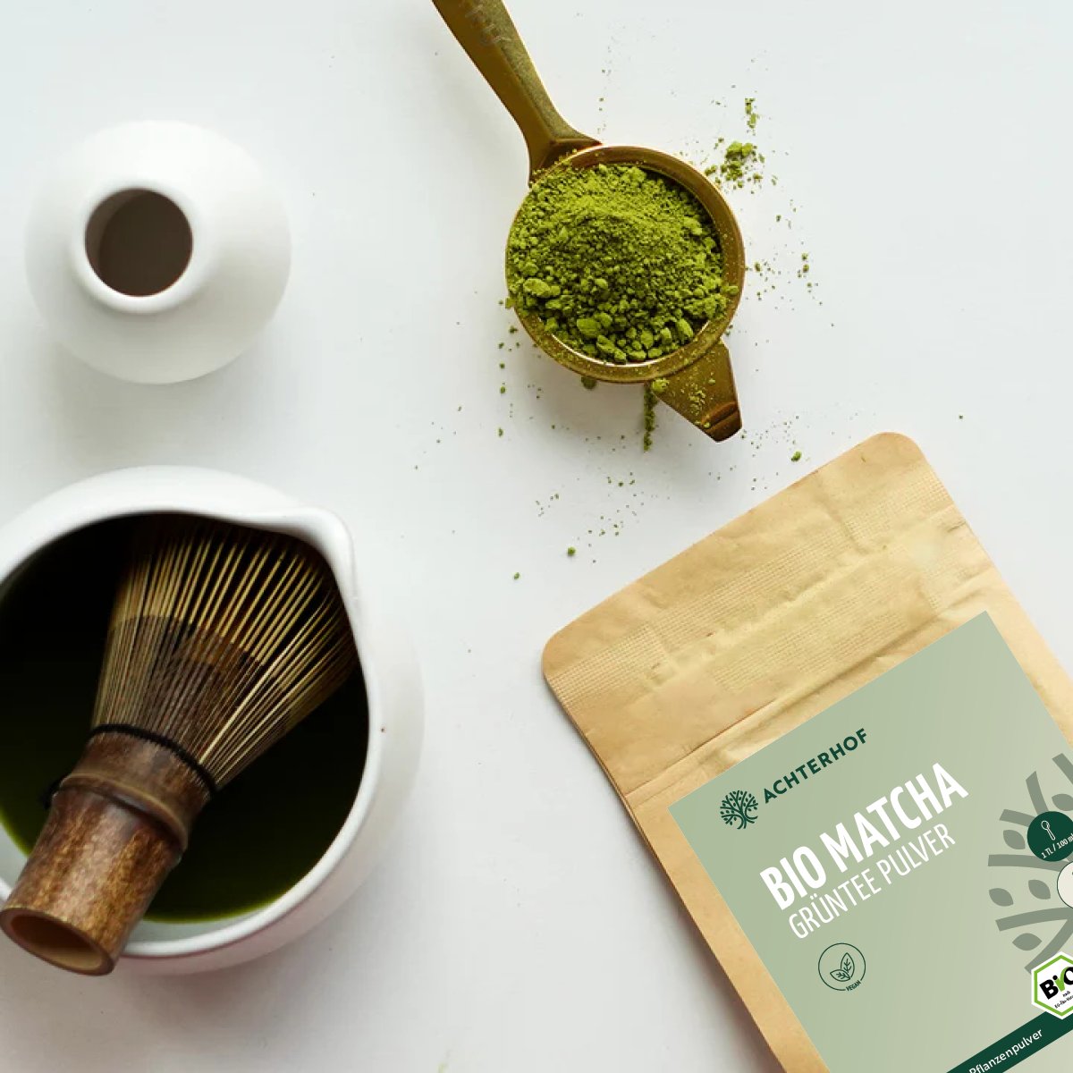 Bio Matcha Grüntee Pulver (100g)