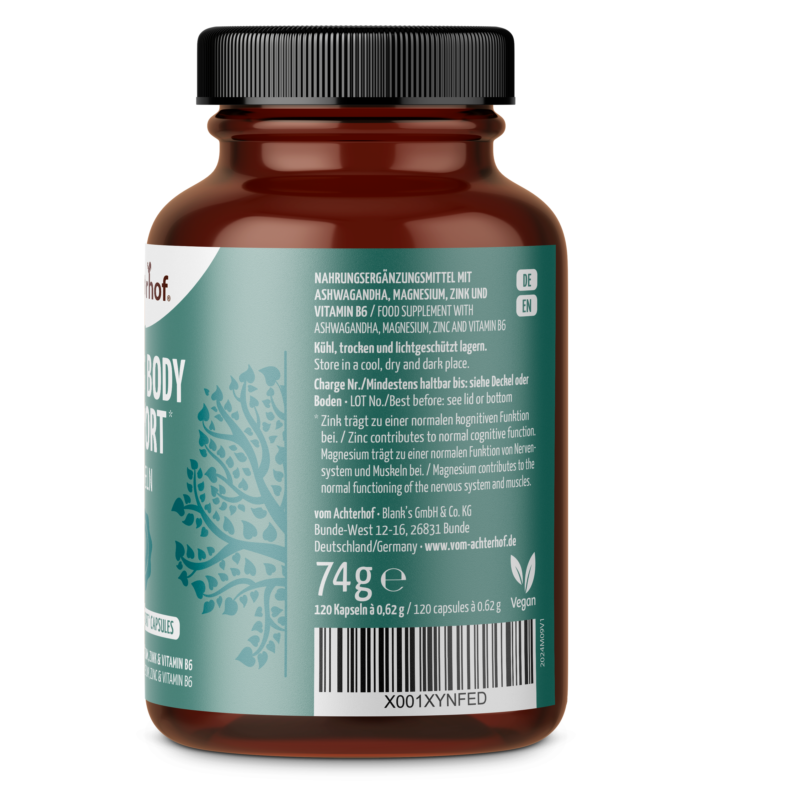 Mind & Body Support (120 Kapseln)