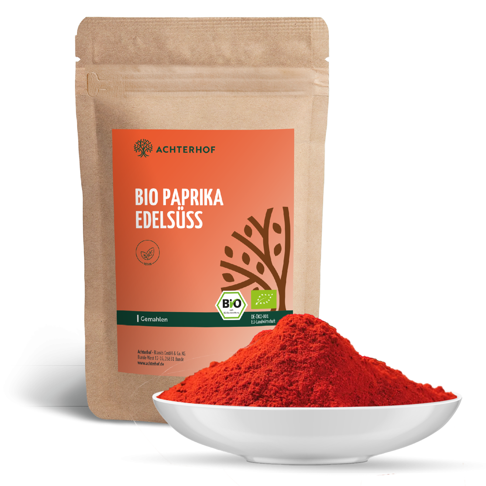 Bio Paprika edelsüß gemahlen (1000g)