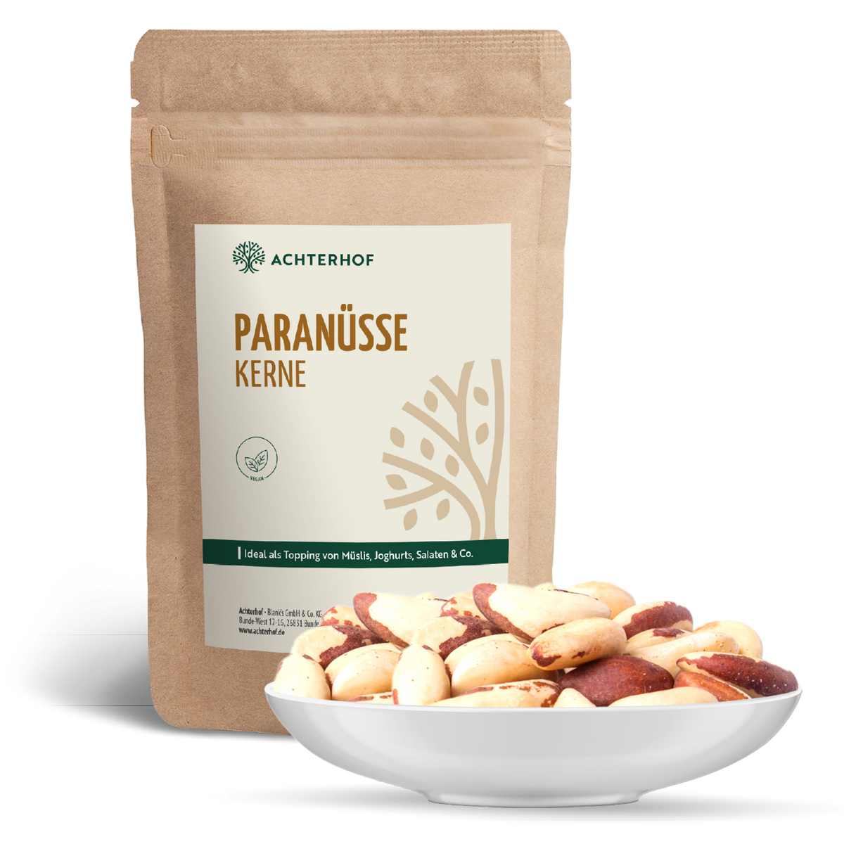 Paranusskerne ganz (250g)