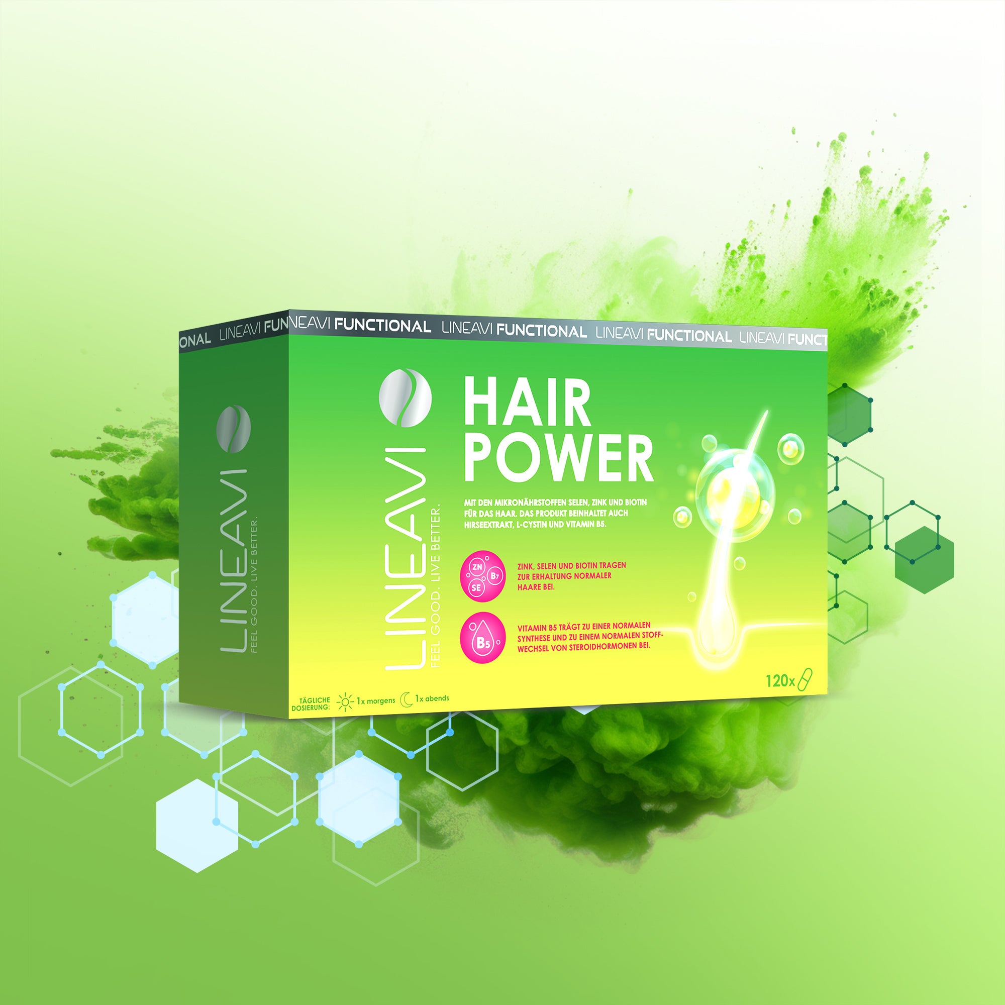 Haarkraft 2-Monatspackung (120 Kapseln)