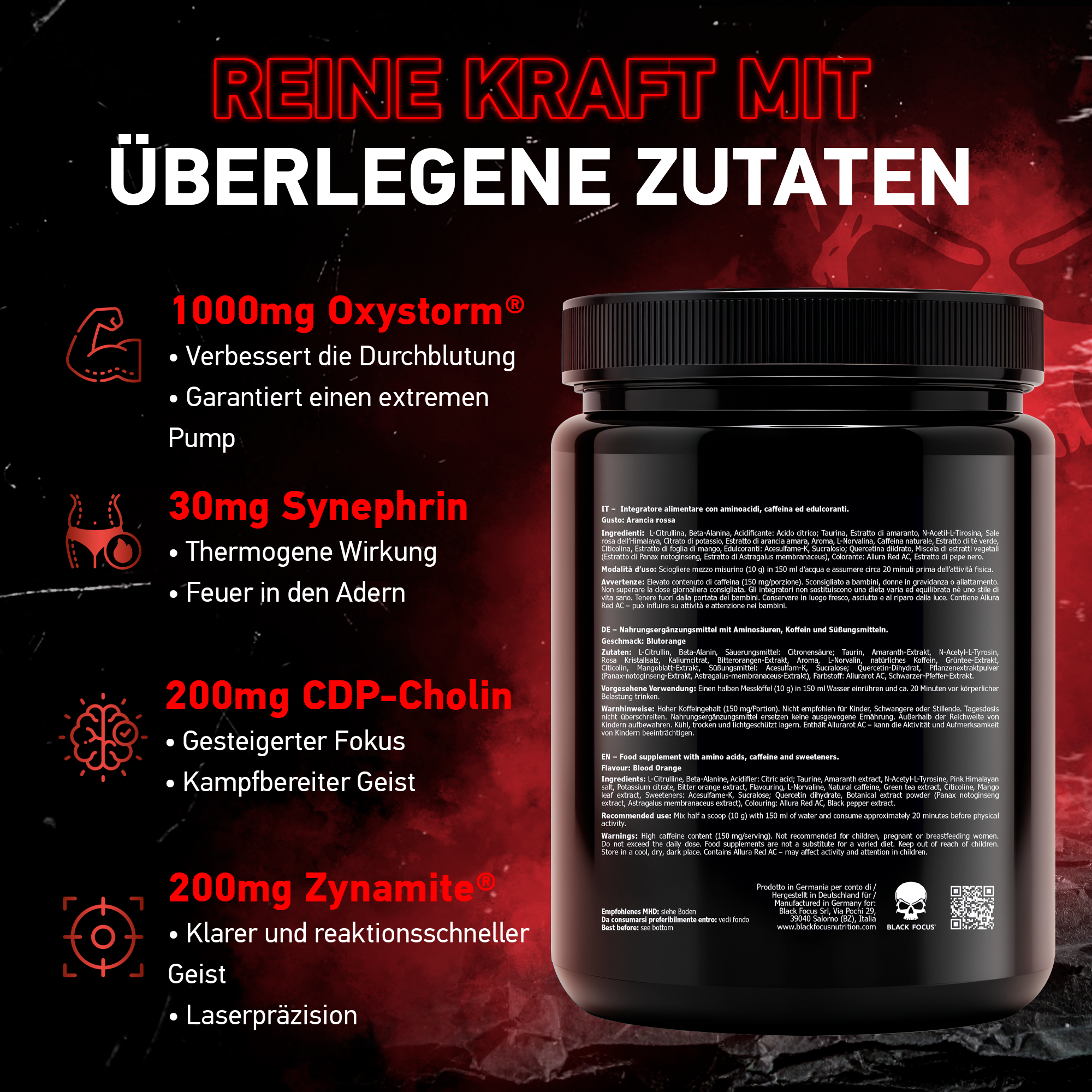 Black Focus Pro 3.0 (400g)