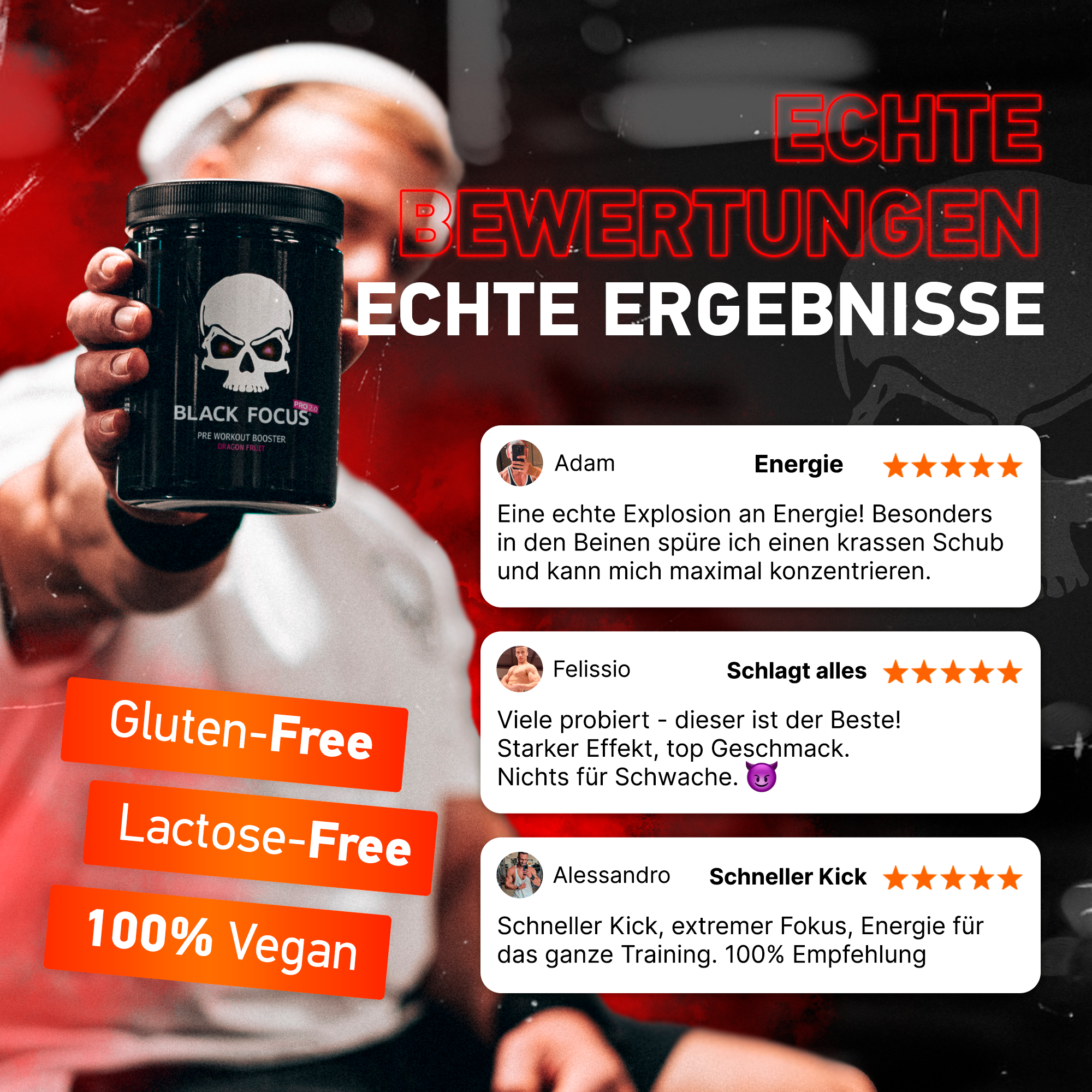 Black Focus Pro 3.0 (400g)