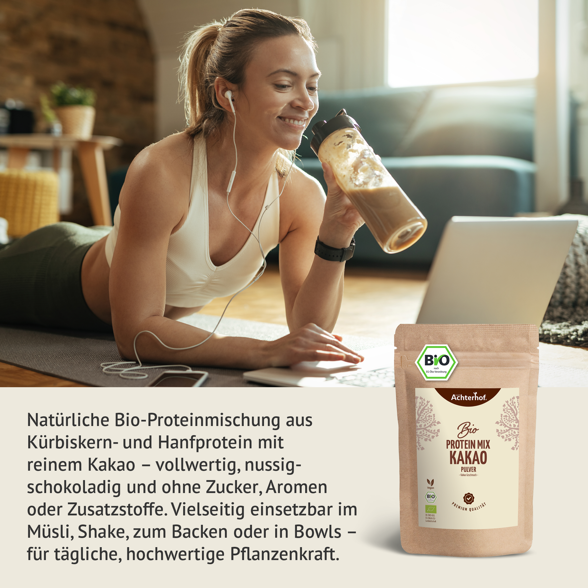 Bio Protein Mix mit Kakao (250g)