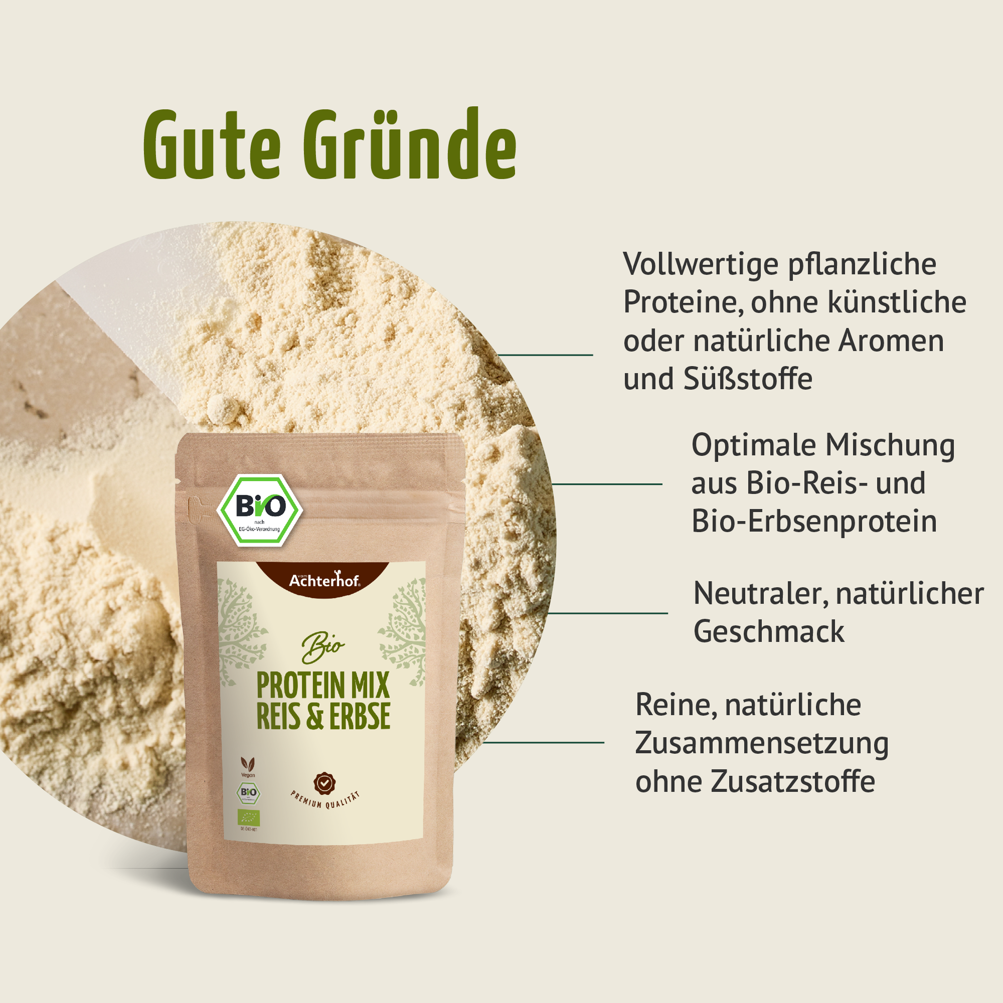 Bio Protein Basis Mix Reis & Erbse (250g)