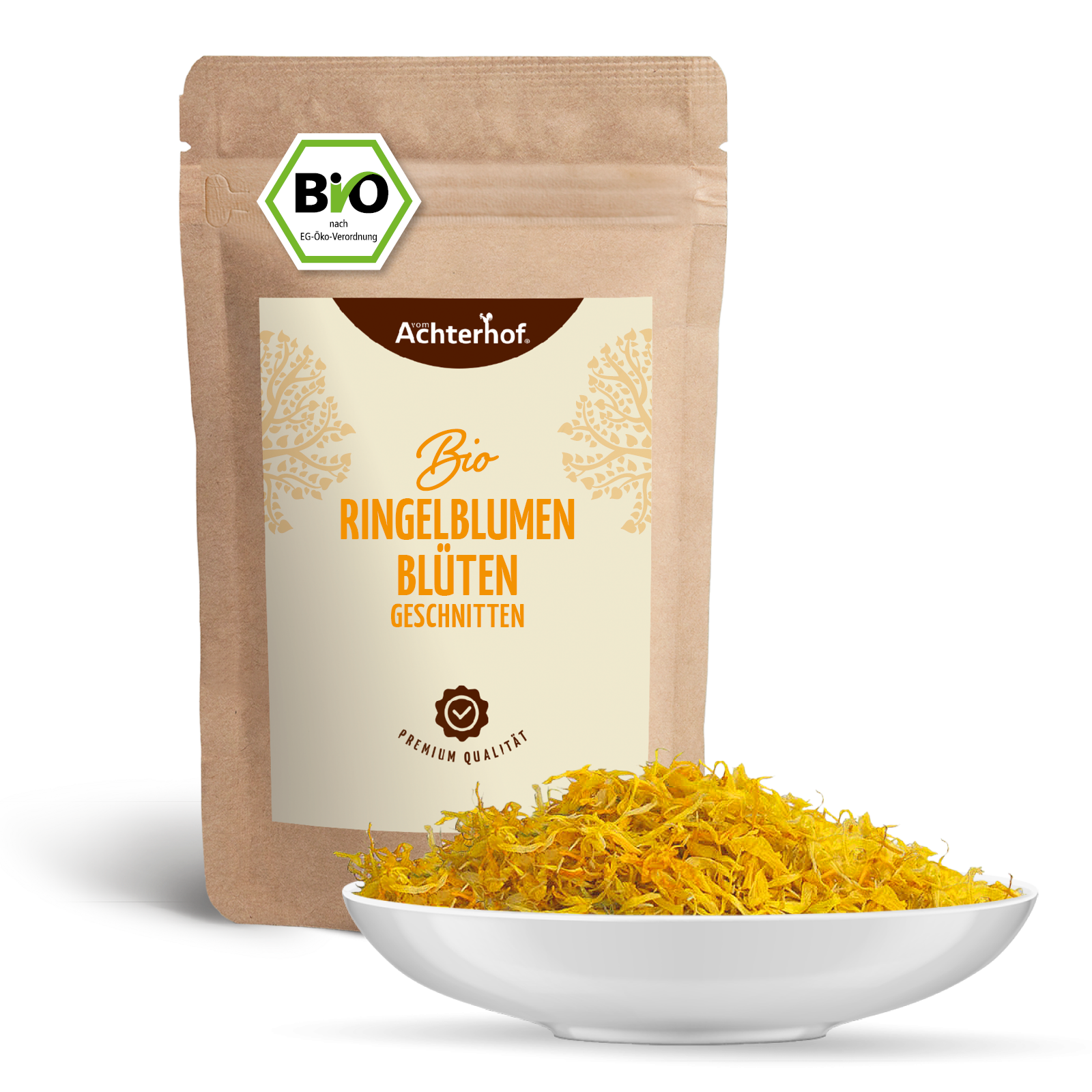 Ringelblumenblüten ohne Kelch ganz Bio (500g)