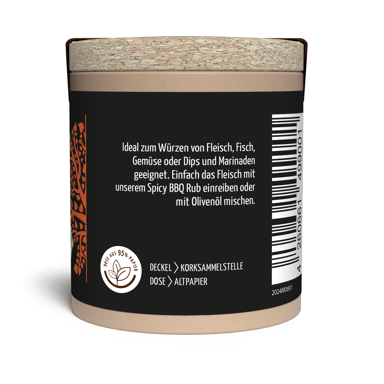 Spicy BBQ Rub Gewürzzubereitung Bio (54g)