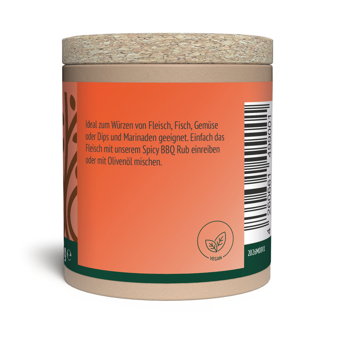 Spicy BBQ Rub Gewürzzubereitung Bio (54g)