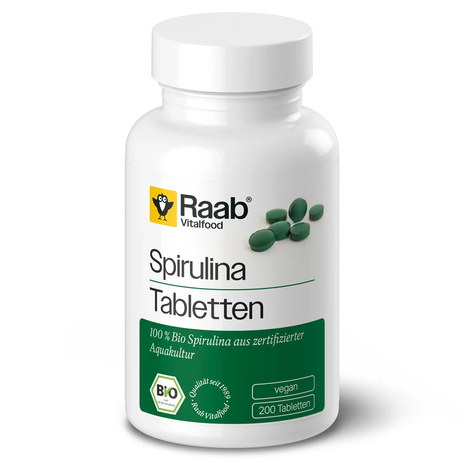 Bio Spirulina Tabletten (200 Tabletten)