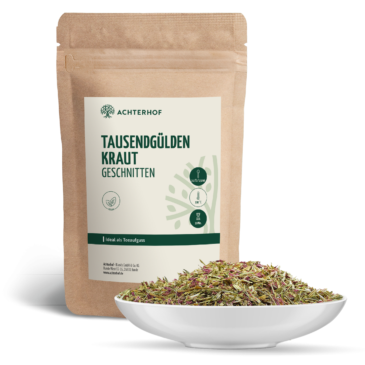 Tausendgüldenkraut geschnitten (100g)
