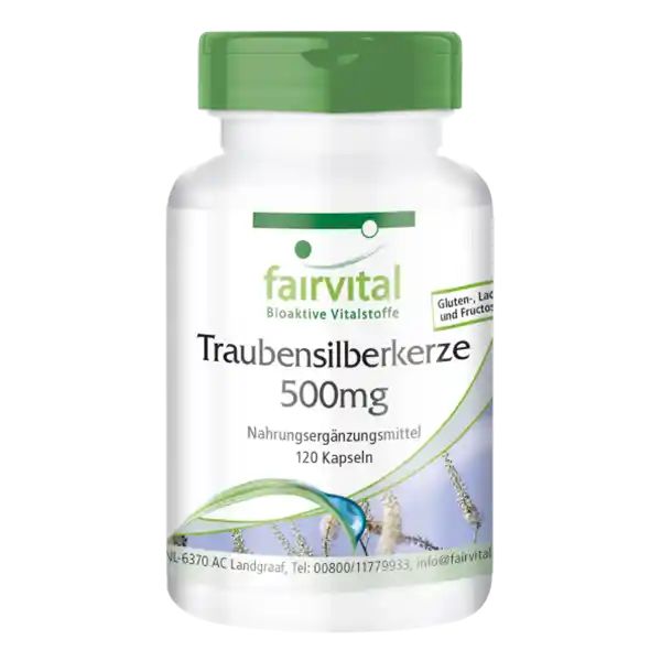 Traubensilberkerze Extrakt (120 Kapseln)
