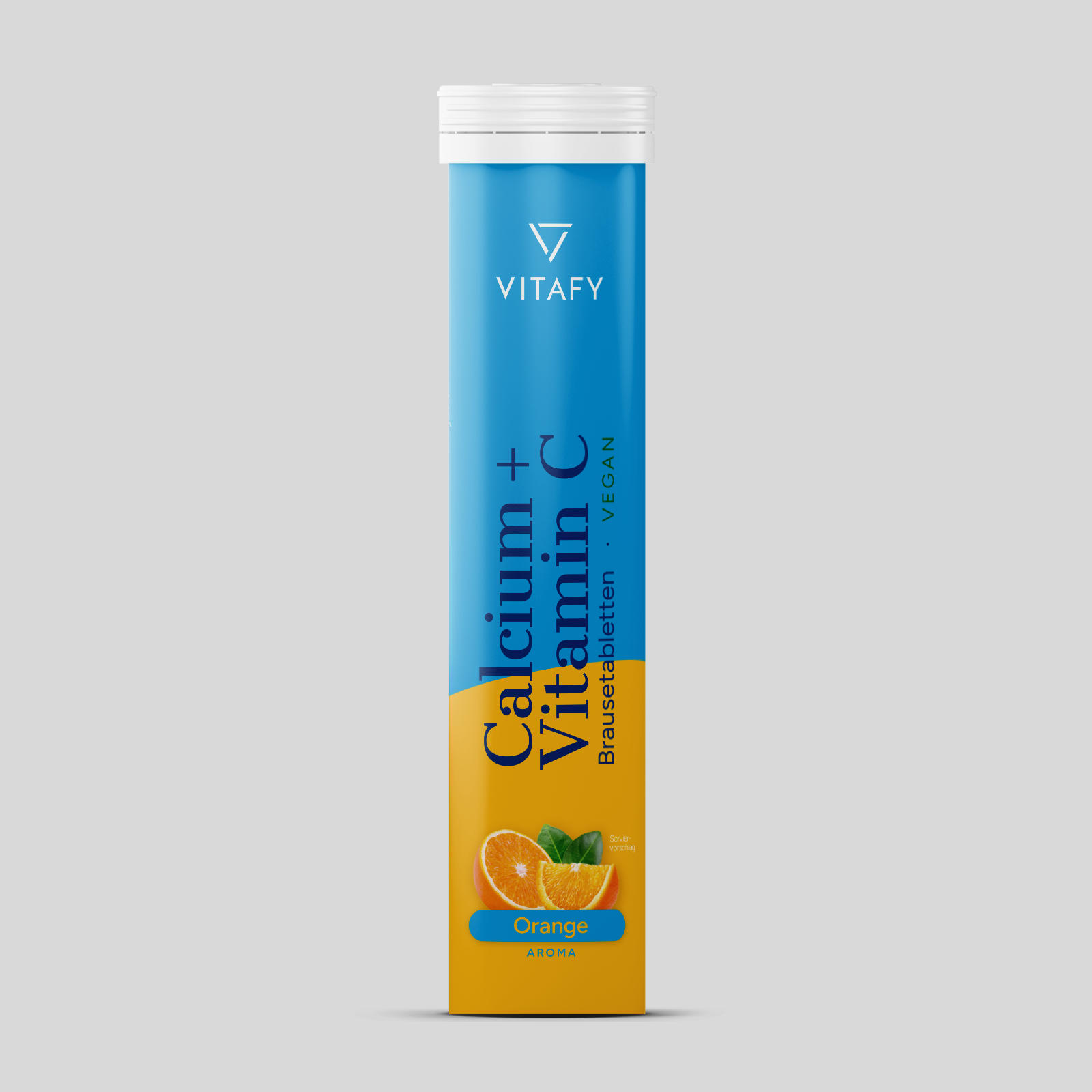 Calcium + Vitamin C - Orange (20 Brausetabletten)