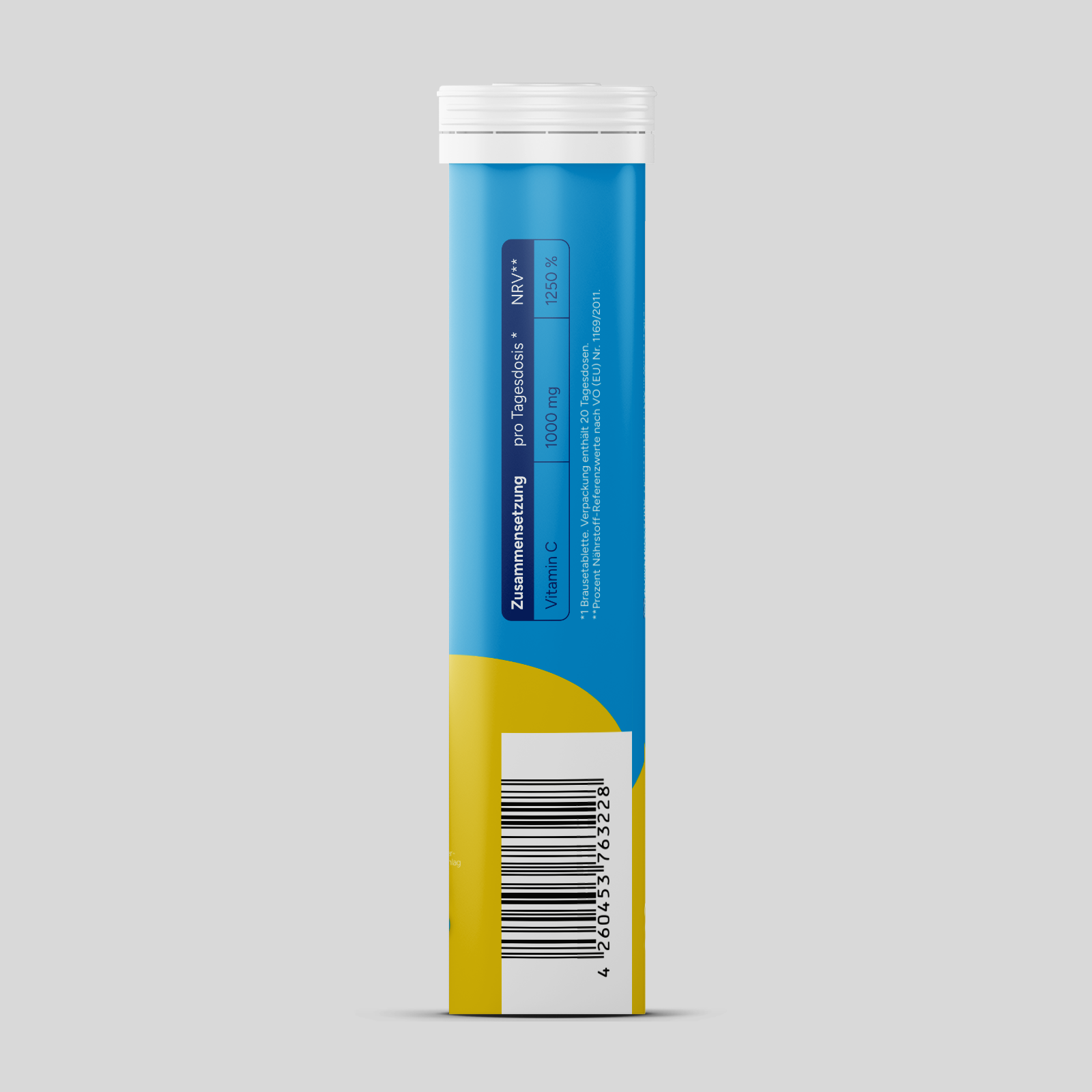 Vitamin C - Zitrone (20 Brausetabletten)