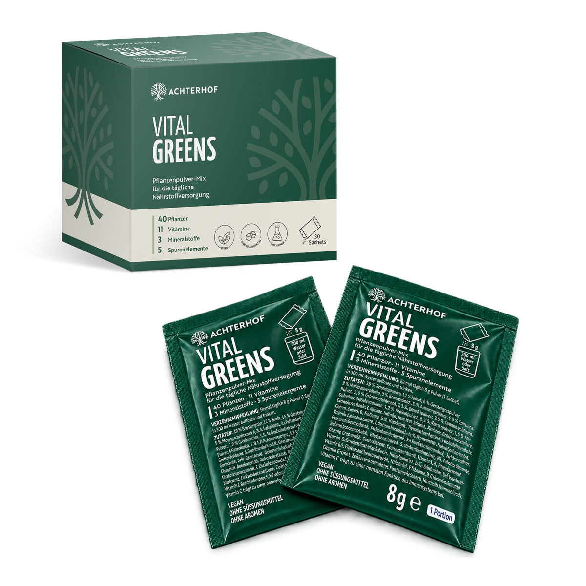 Vital Greens Pulver (30 Sachets)