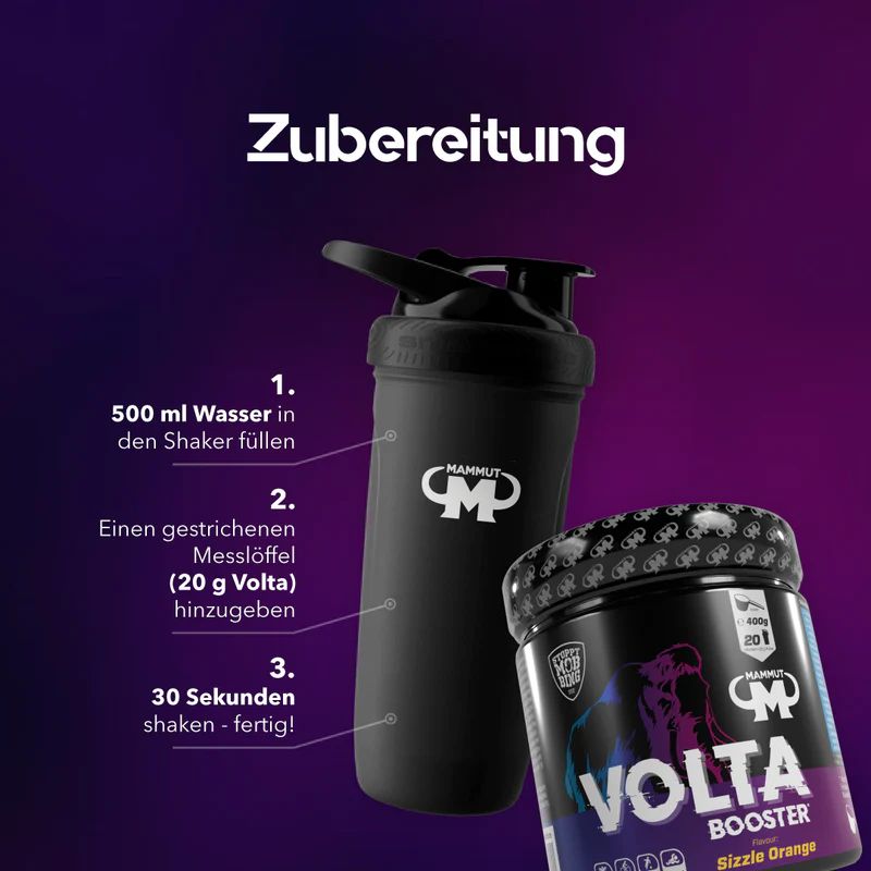 Volta Pre-Workout Booster Sizzle Orange (400g)