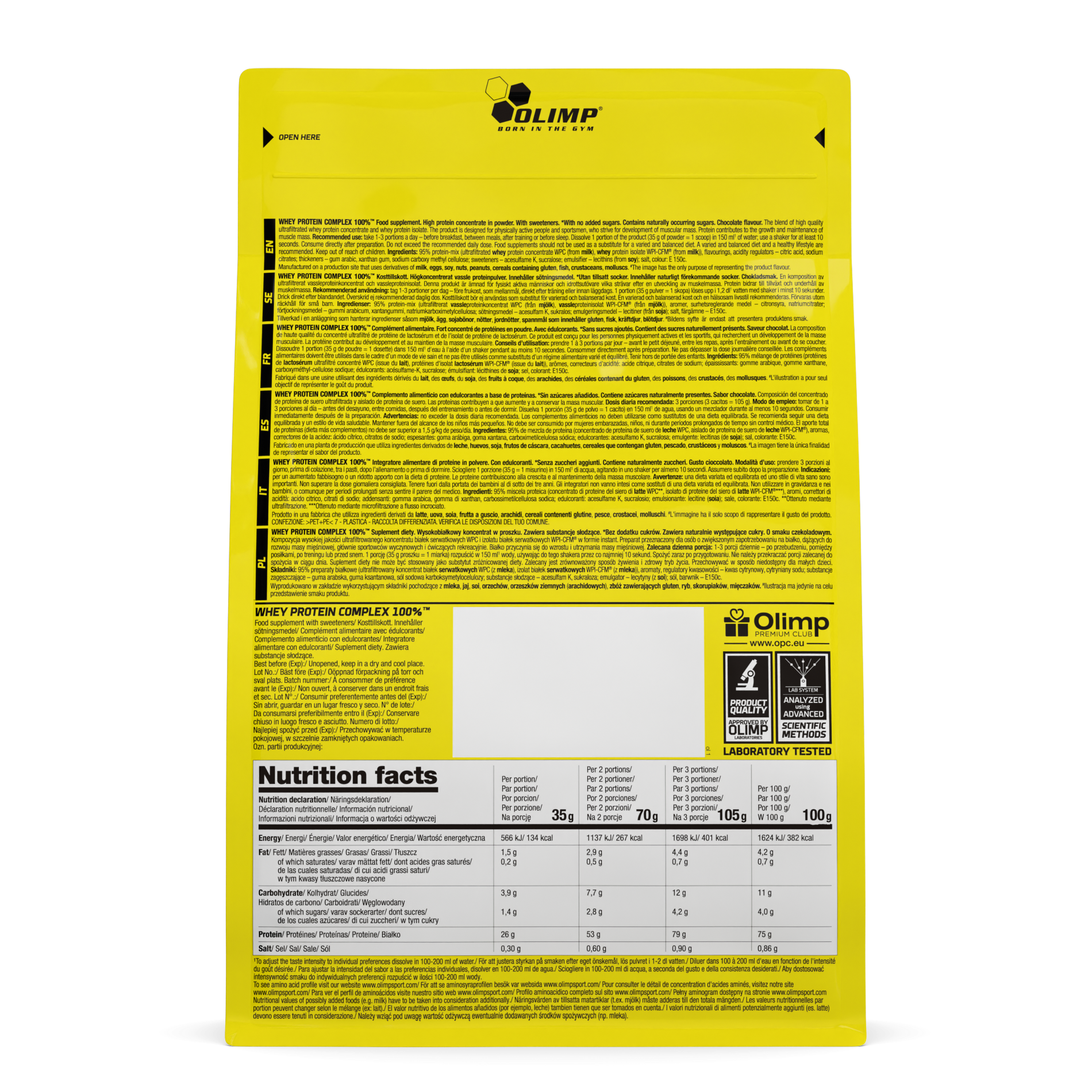 Whey Protein Complex 100% (700g) Schokolade