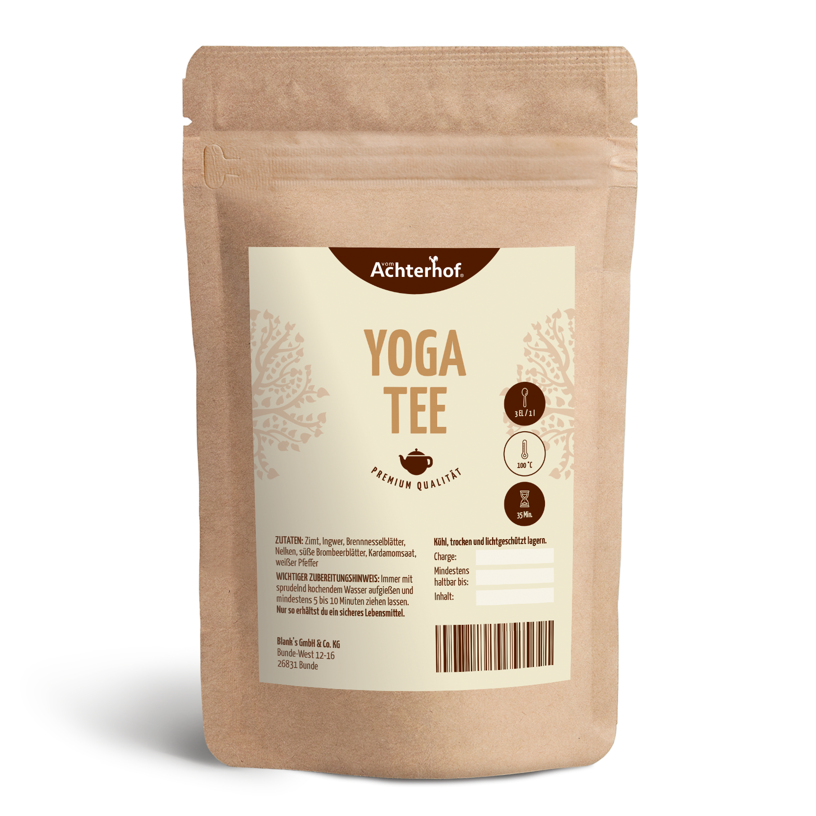 Yoga Tee (250g)