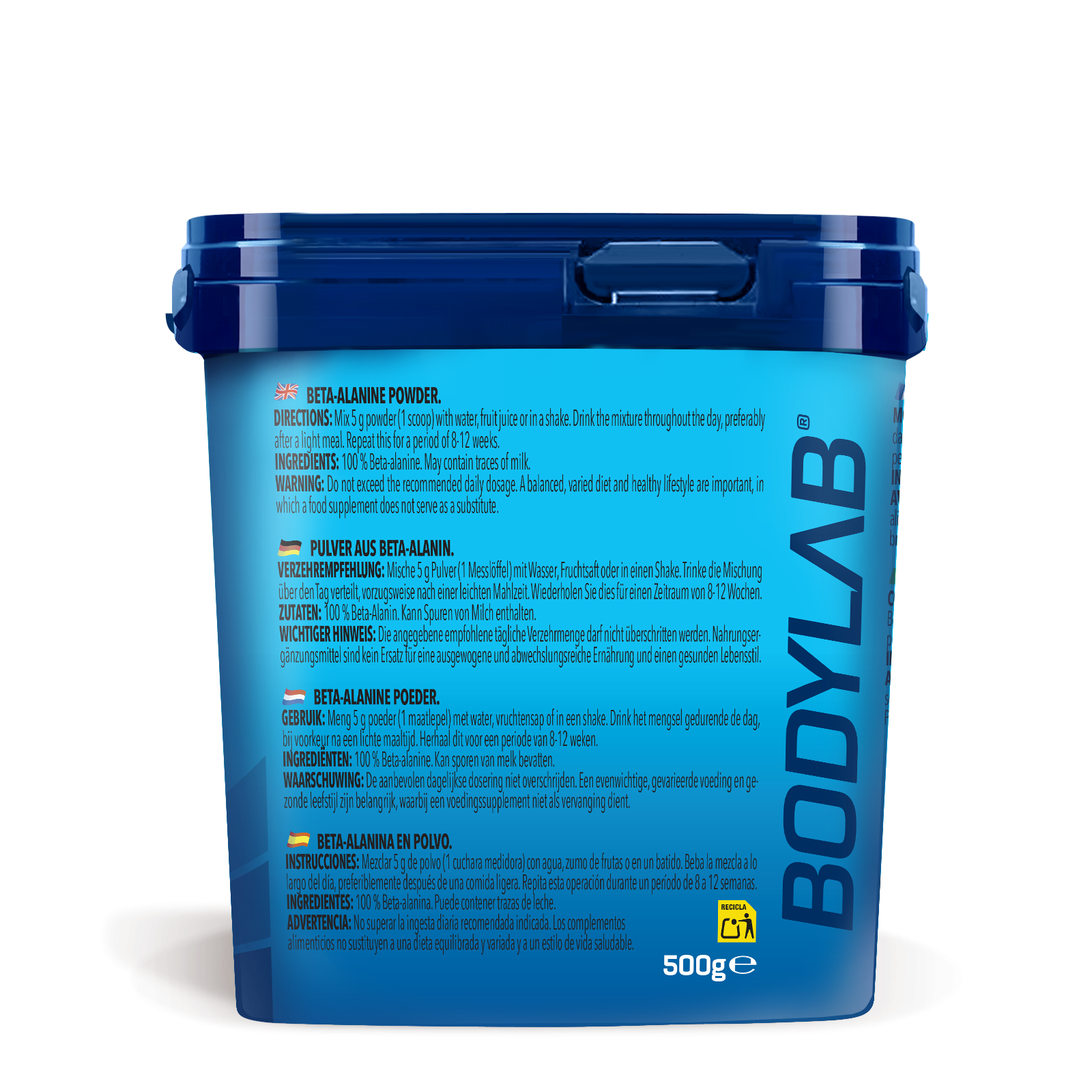 3 x Beta-Alanine (je 500g)