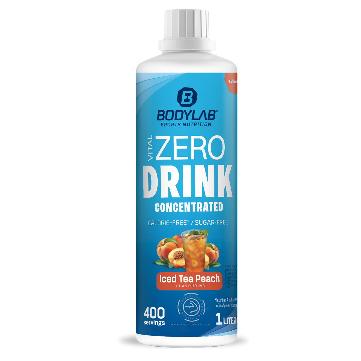 Vital Zero Drink (1000ml) Eistee-Pfirsich