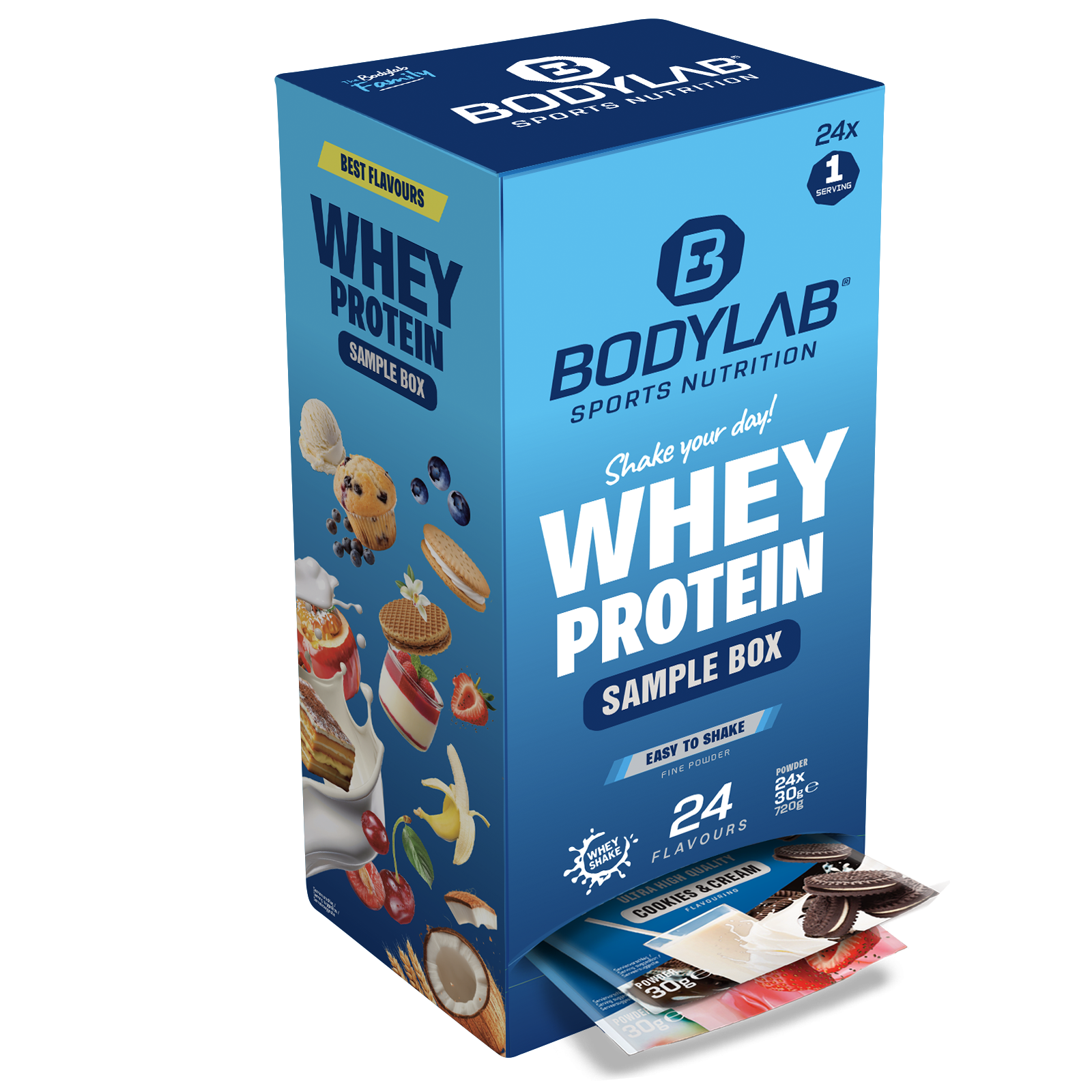 BODYLAB Whey Protein Adventskalender (24x30g)