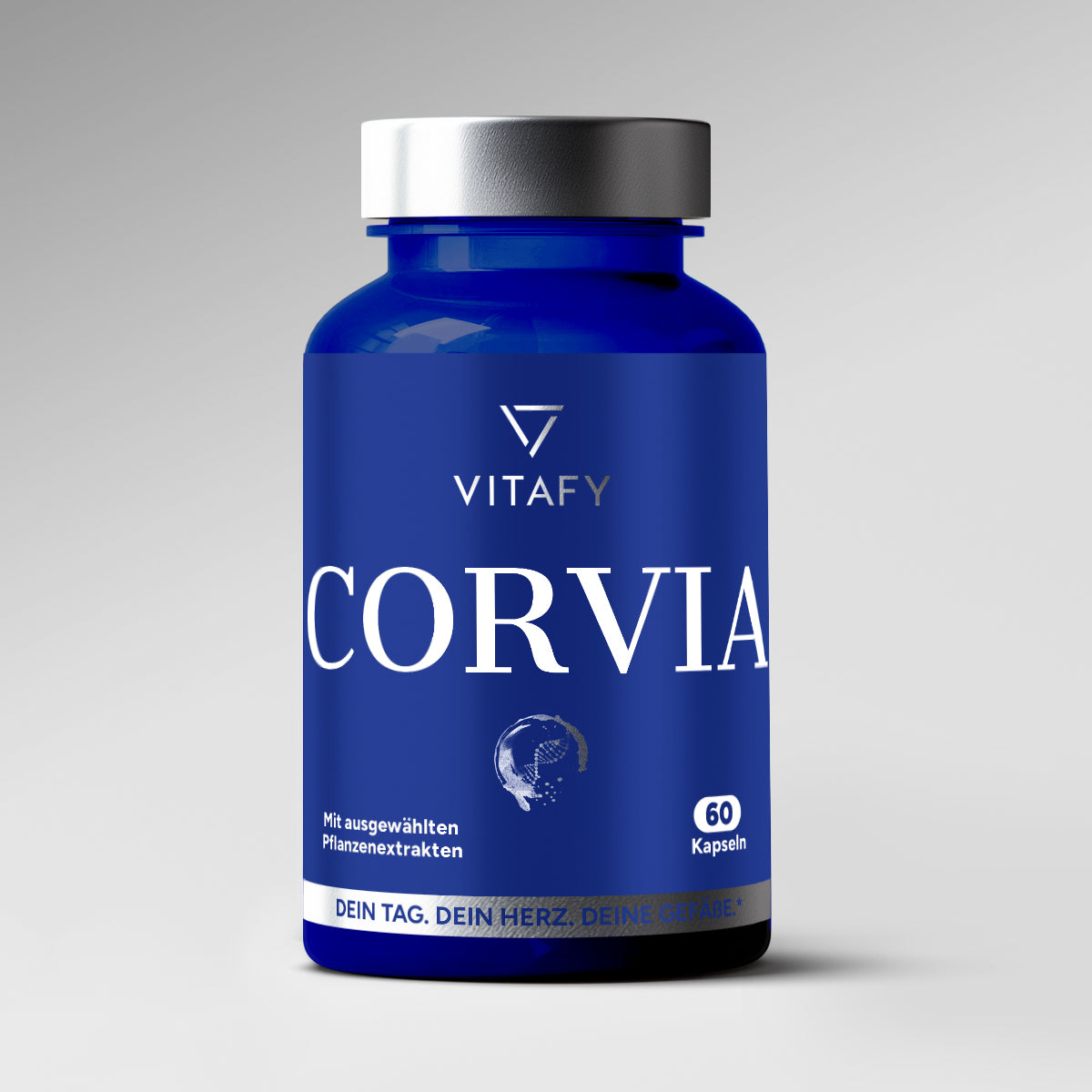 CORVIA - Herz Gefäß Komplex mit schwarzem Knoblauch (60 Kapseln)