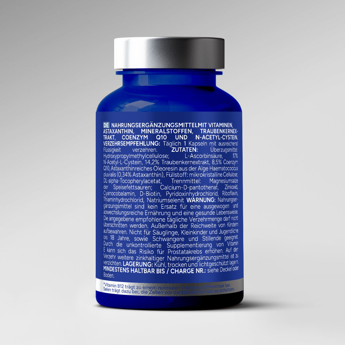 Q10 Zellschutz Komplex mit OPC, NAC und Astaxanthin (60 Kapseln)