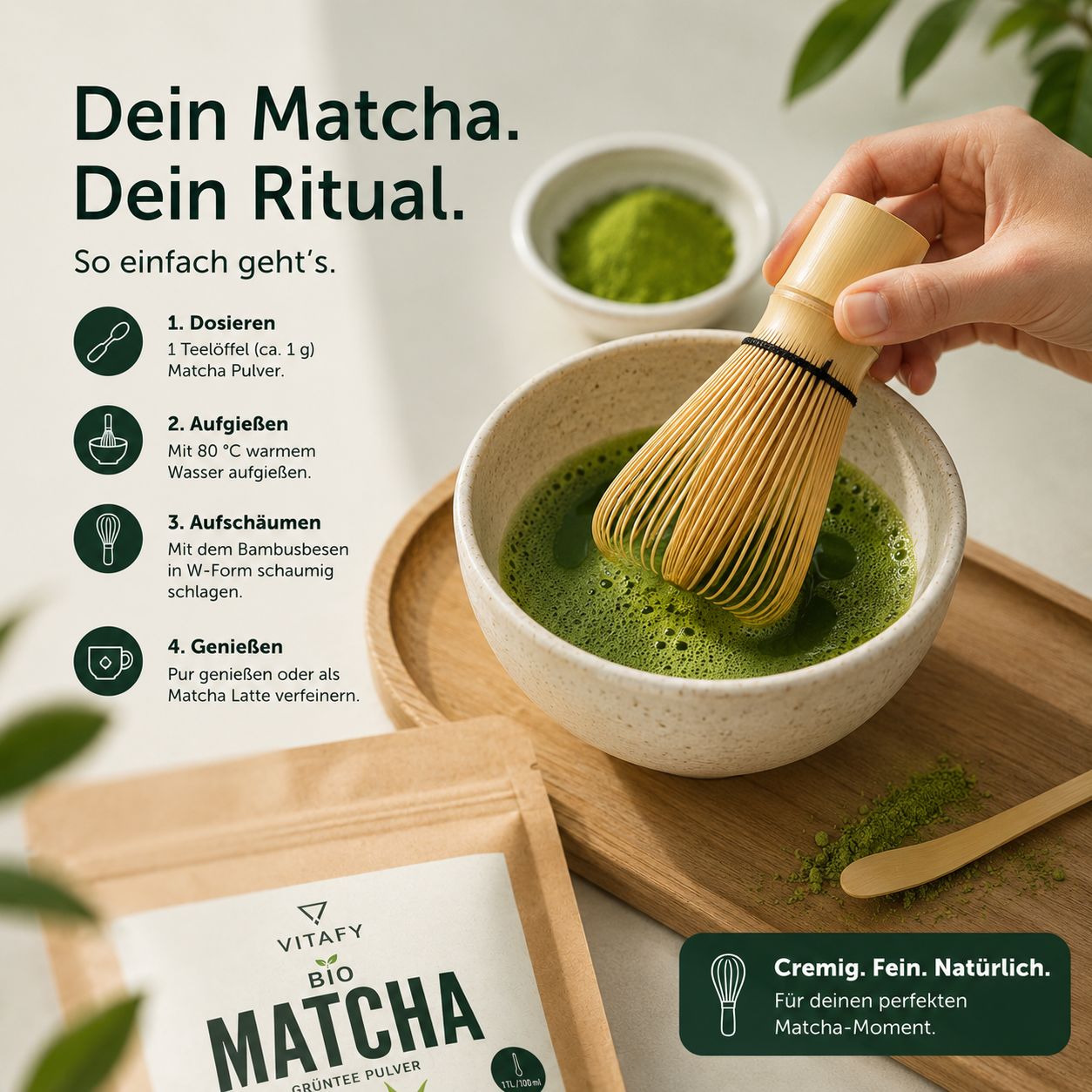Bio Matcha Grünteepulver (100g)