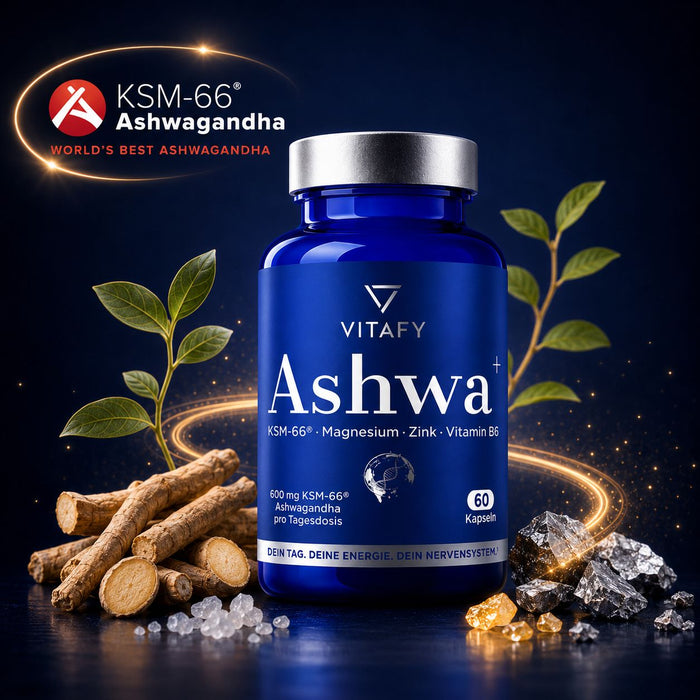 VITAFY Ashwa+ Ashwagandha KSM-66®