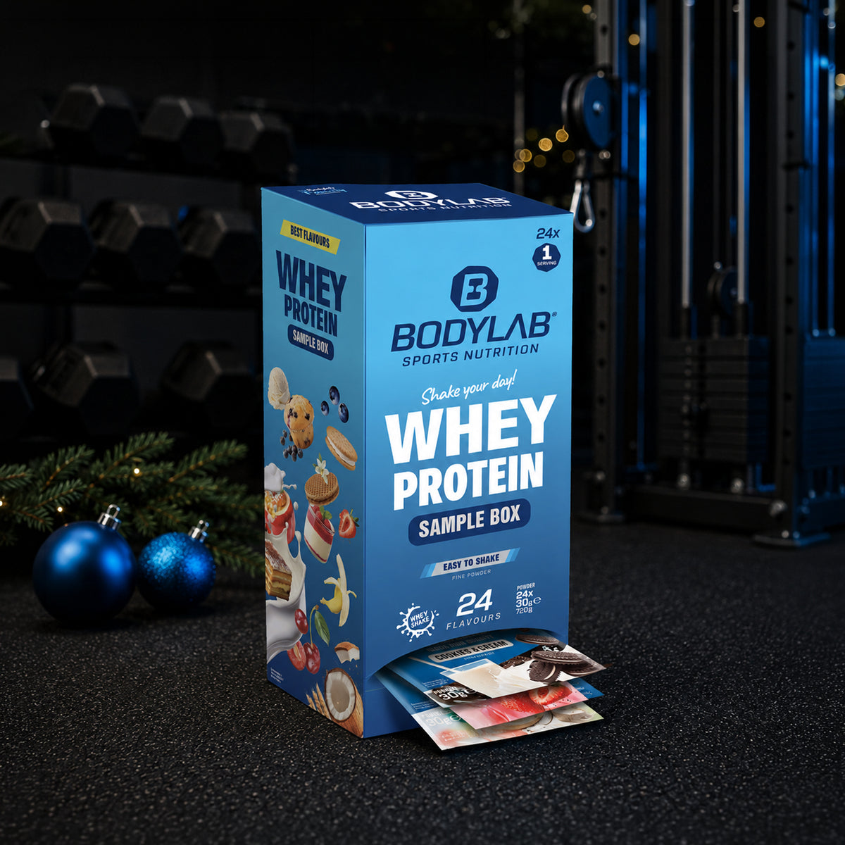 Doppelpack BODYLAB Whey Protein Kalender (24x30g)