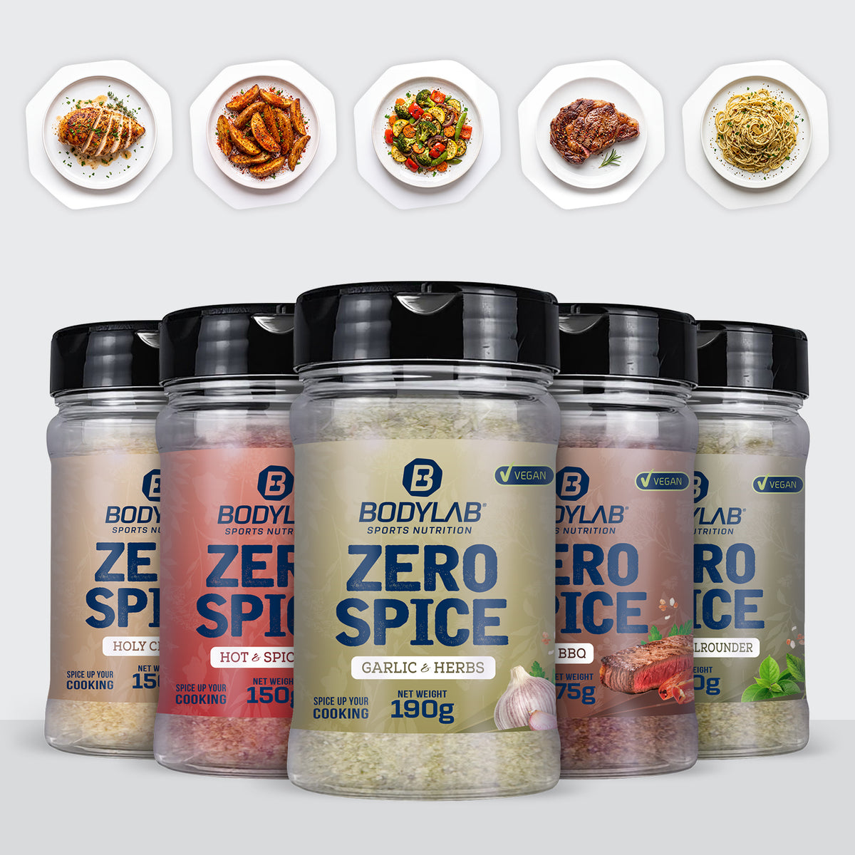 5 x ZERO Spice (je 110 - 190g)