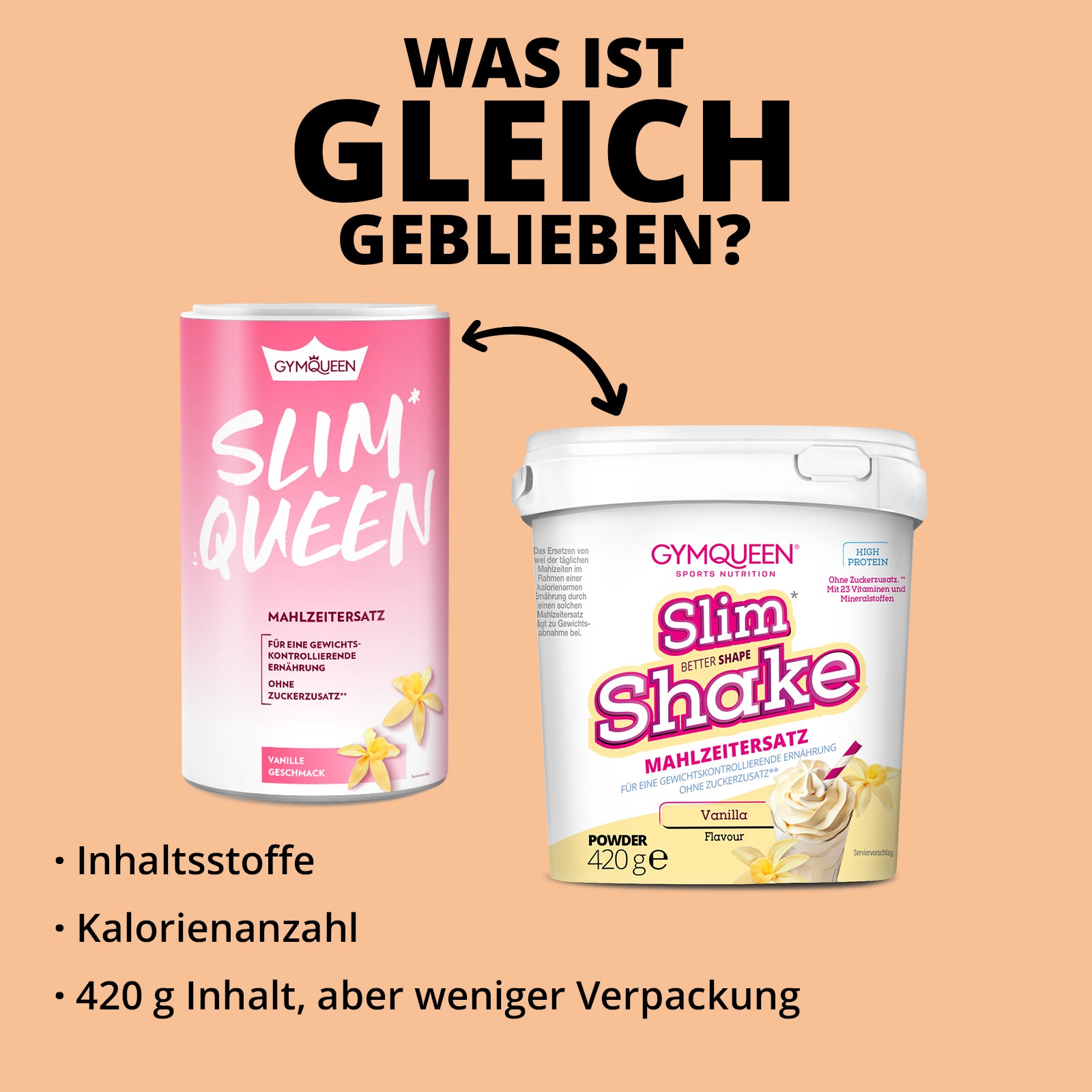 Slim Shake 4er Pack + Shaker gratis