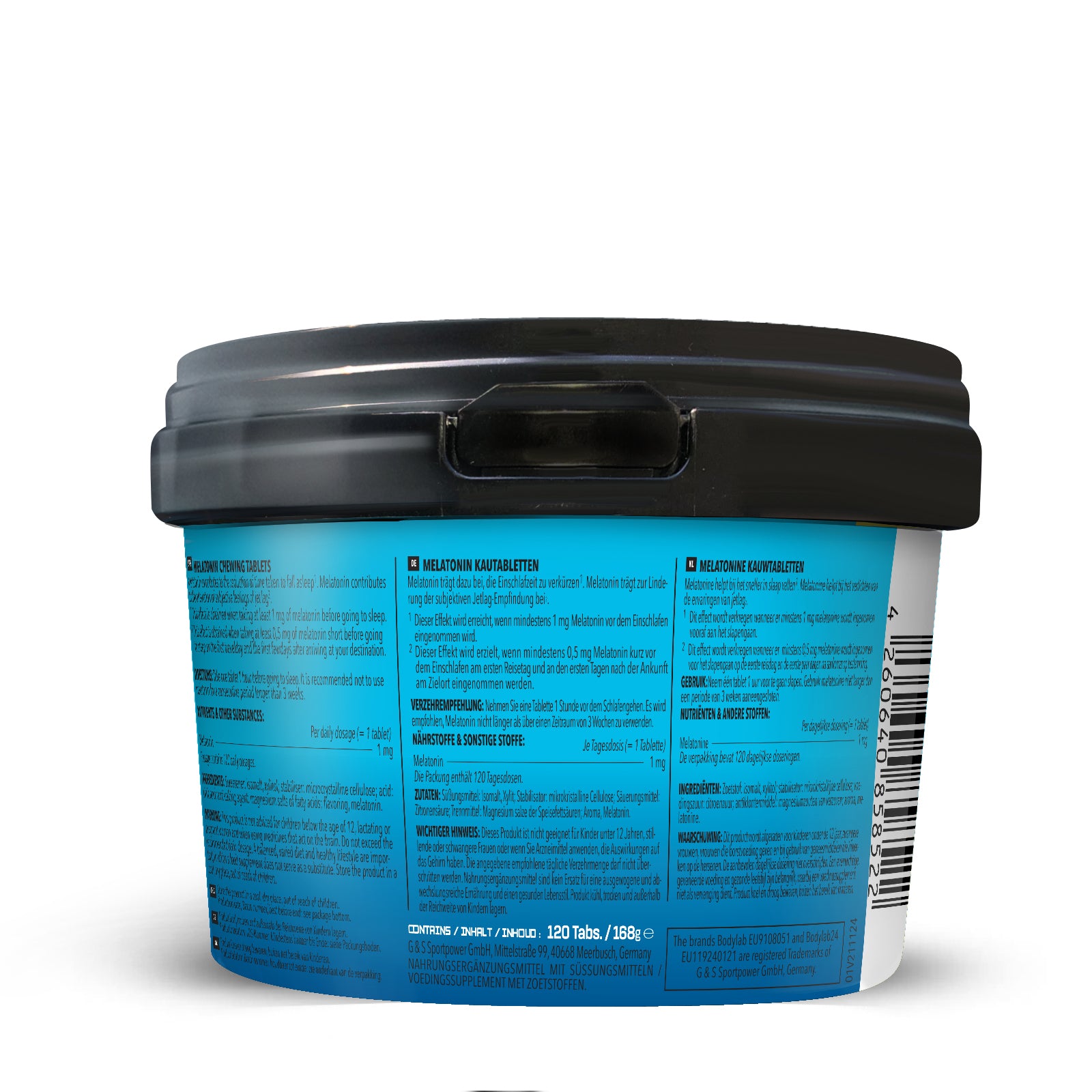 Melatonin - Lemon Flavor (120 Kautabletten)