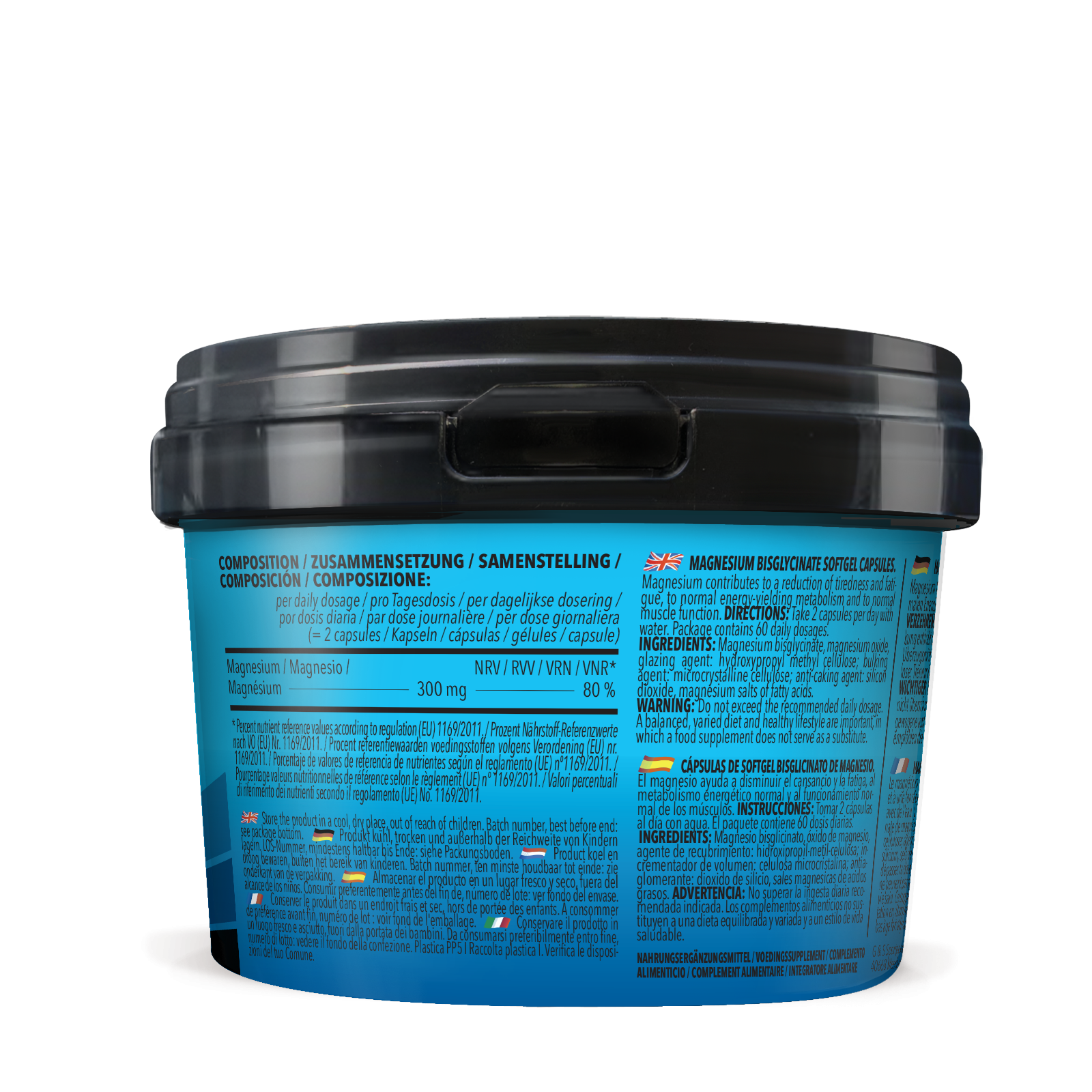 Magnesium Bisglycinate (120 Kapseln)